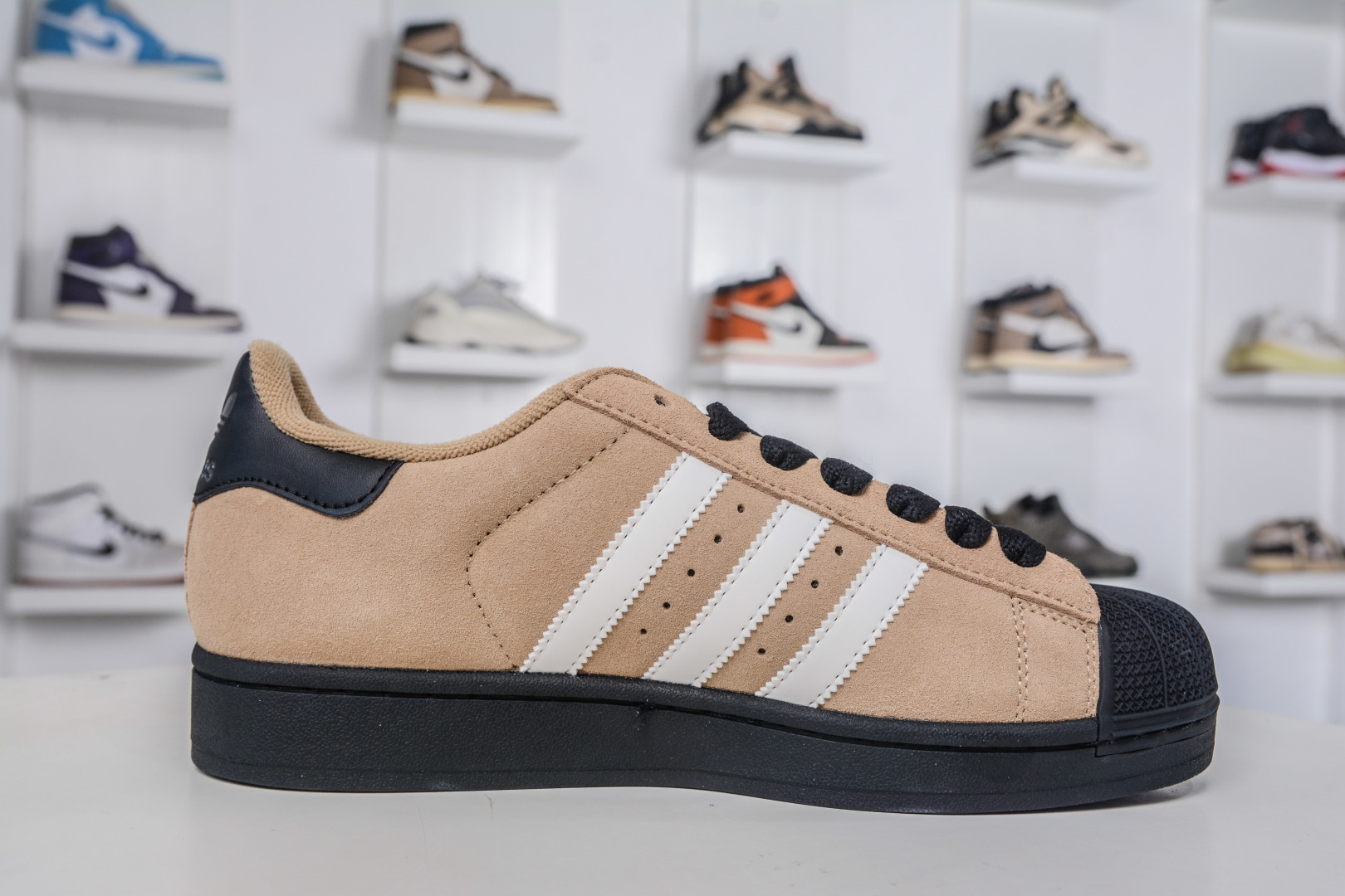 150 AD Originals Superstar 2 贝壳头 棕白 JQ3221