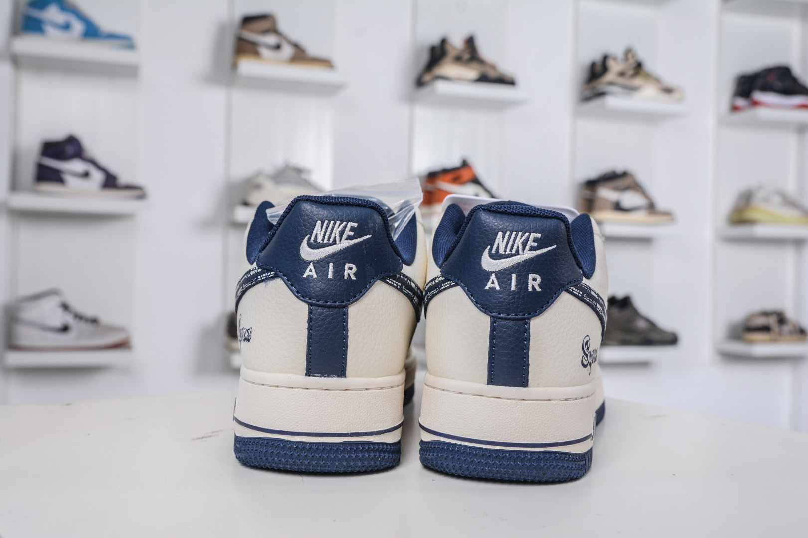 260 Nike Air Force 1 Low 07 x Supreme SUP联名-白蓝 XD2588-609