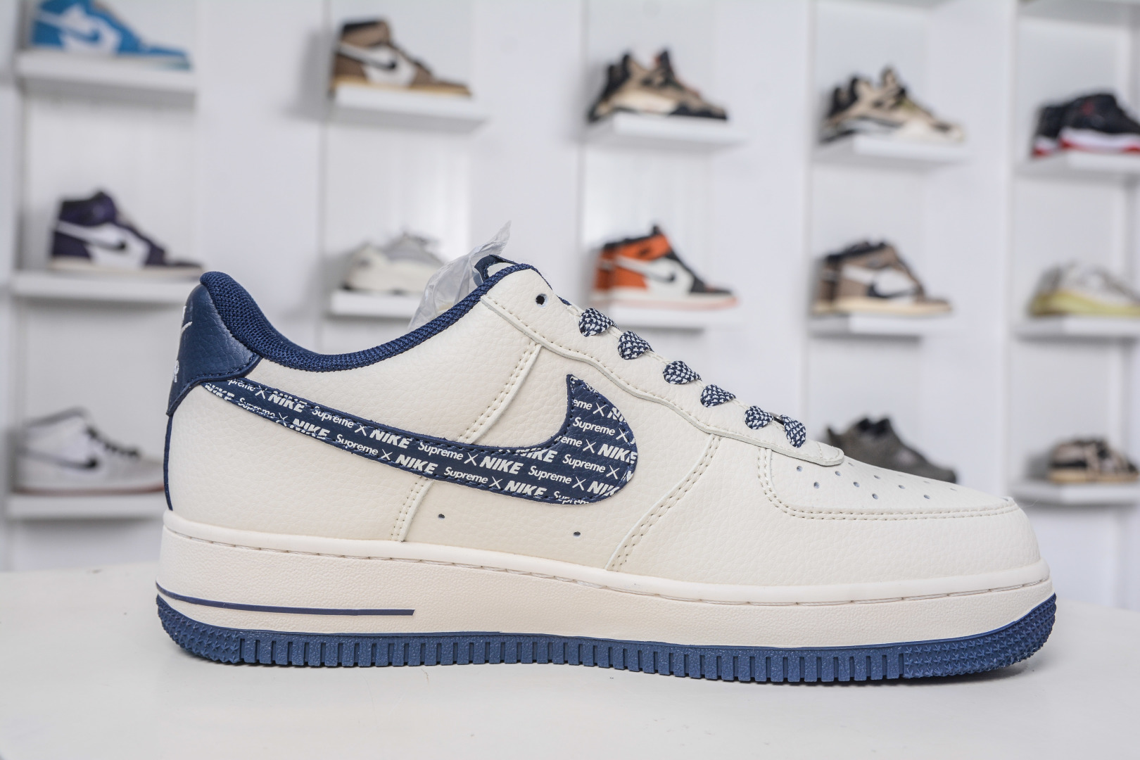 260 Nike Air Force 1 Low 07 x Supreme SUP联名-白蓝 XD2588-609