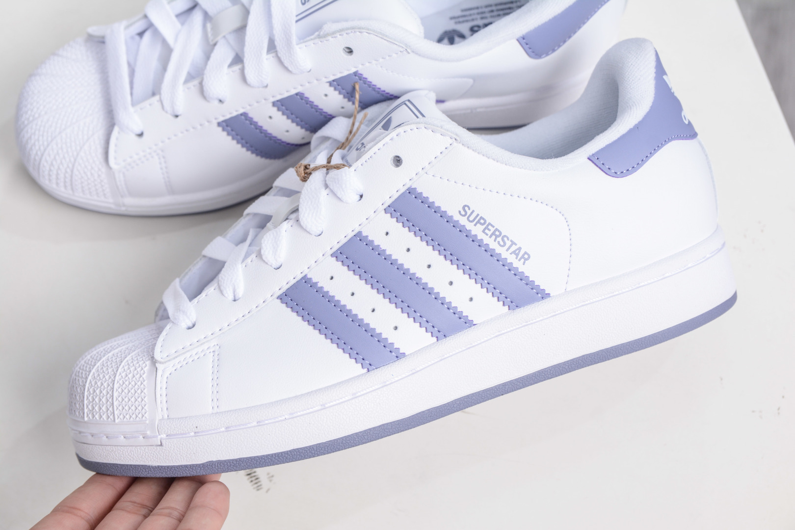 140 AD Originals Superstar 2 贝壳头 白紫 JS1373