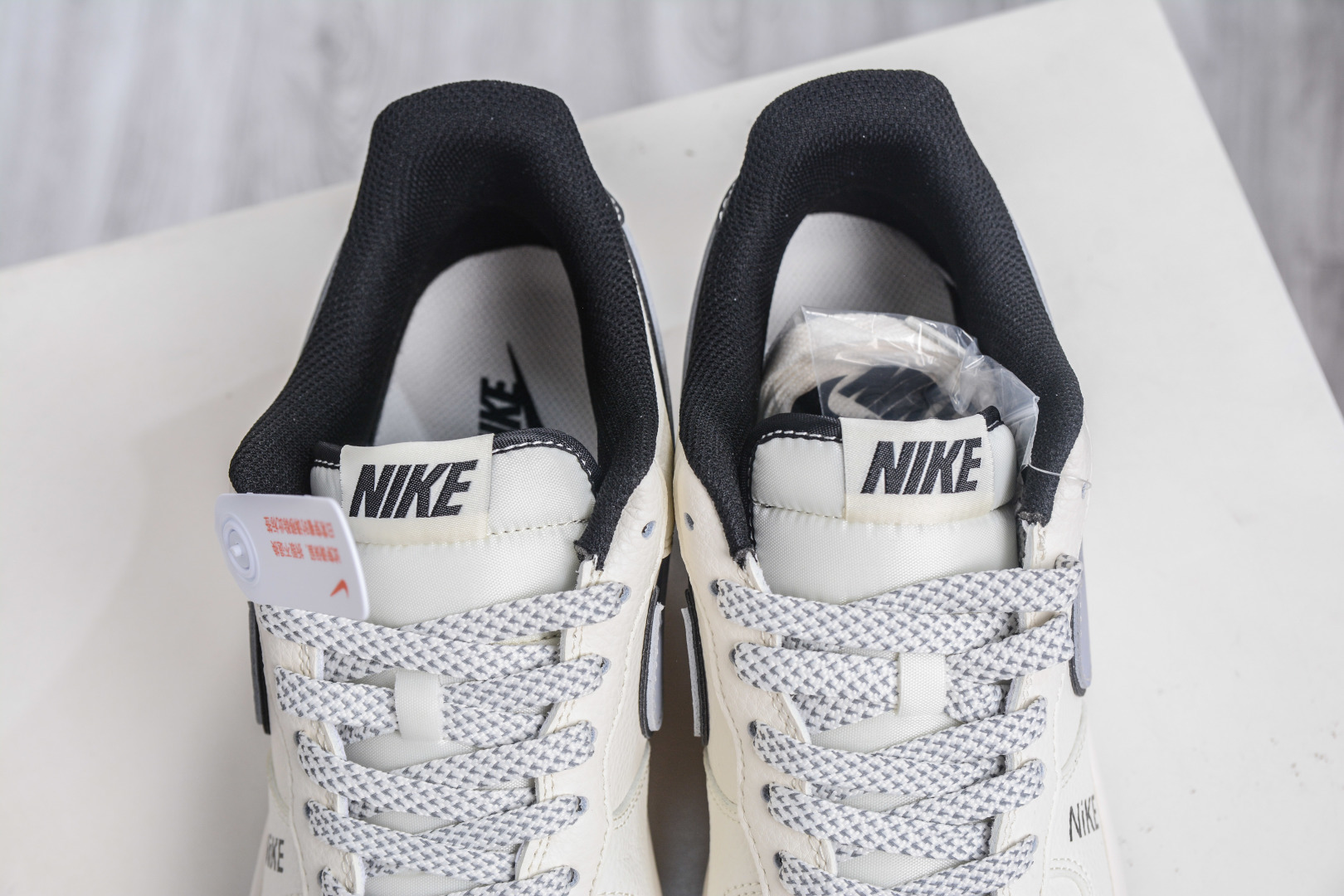 260 Nike Air Force 1 Low 07 x NIKE 耐克联名-米灰黑 JS8028-018