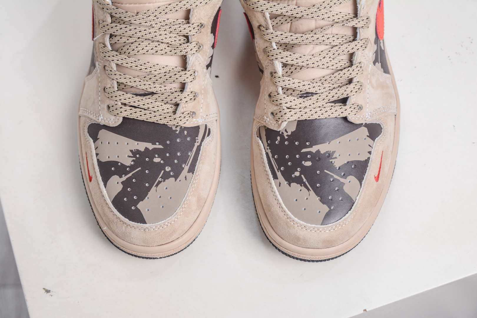 Air Jordan 1 Retro Low x Stussy Collab - Retro Wheat Custom Colorway 10 cmp i1760033067628 2089 0 8