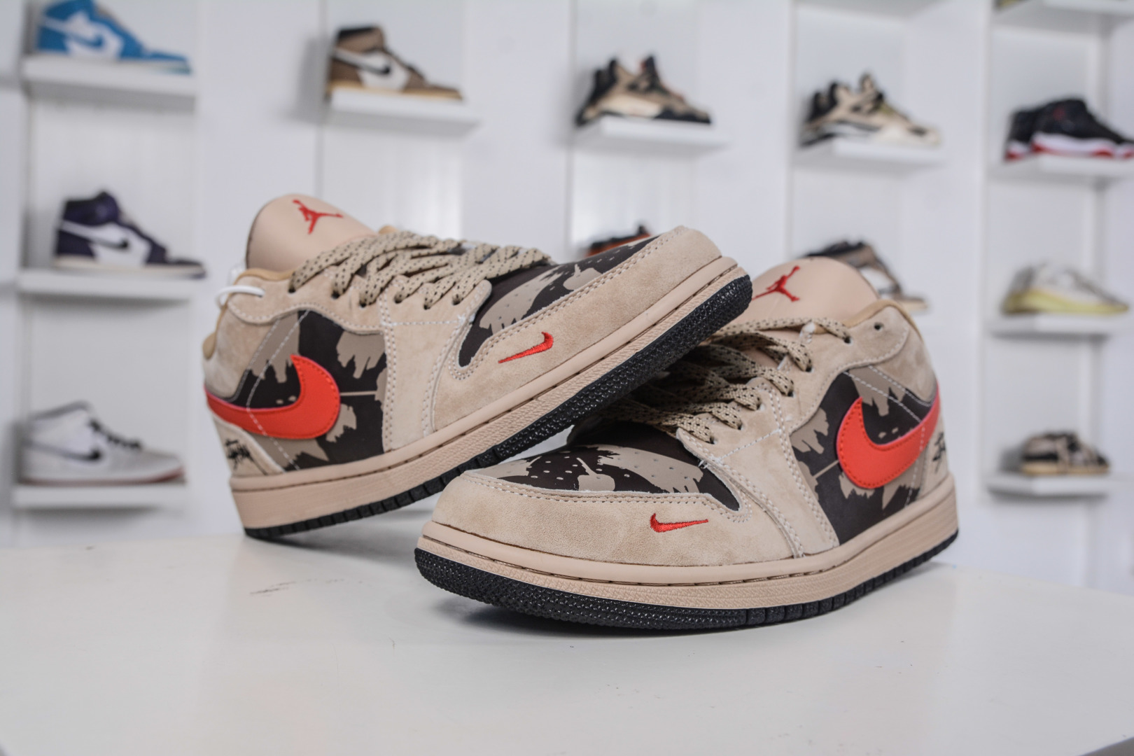 Air Jordan 1 Retro Low x Stussy Collab - Retro Wheat Custom Colorway 5 cmp i1760033067689 4281 0 3