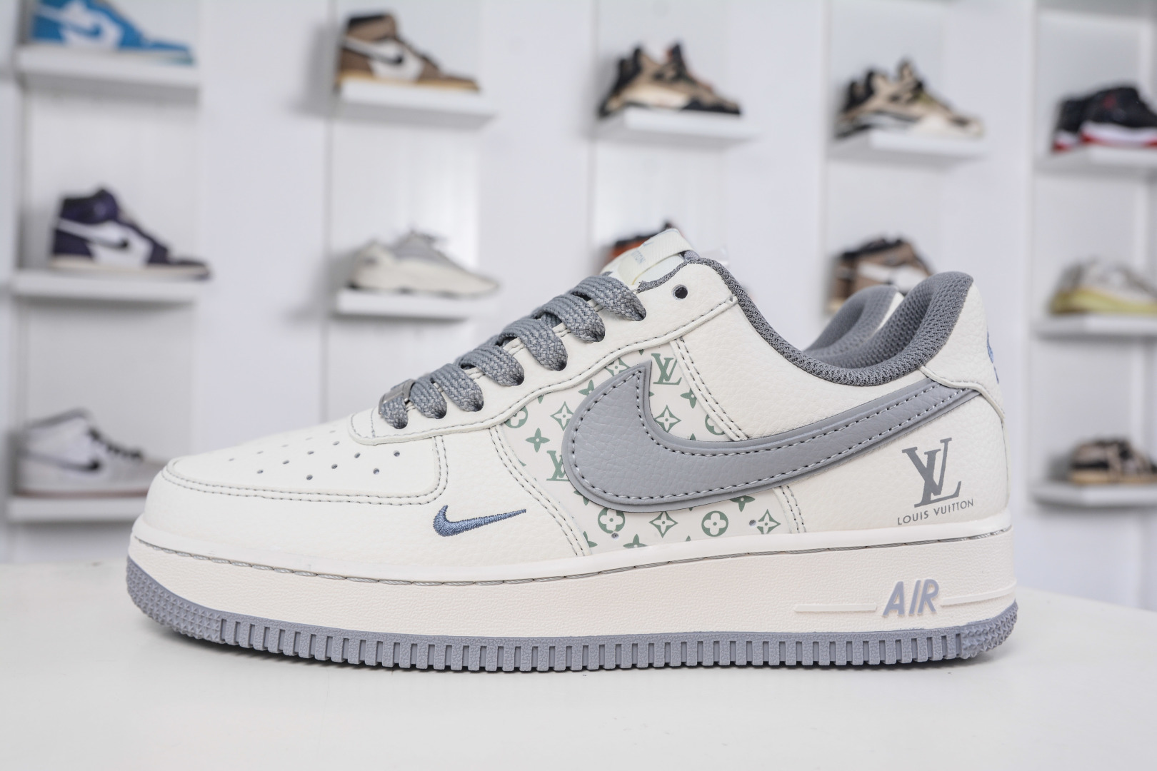 Nike Air Force 1 Low x Louis Vuitton Grey: Premium Comfort and Style