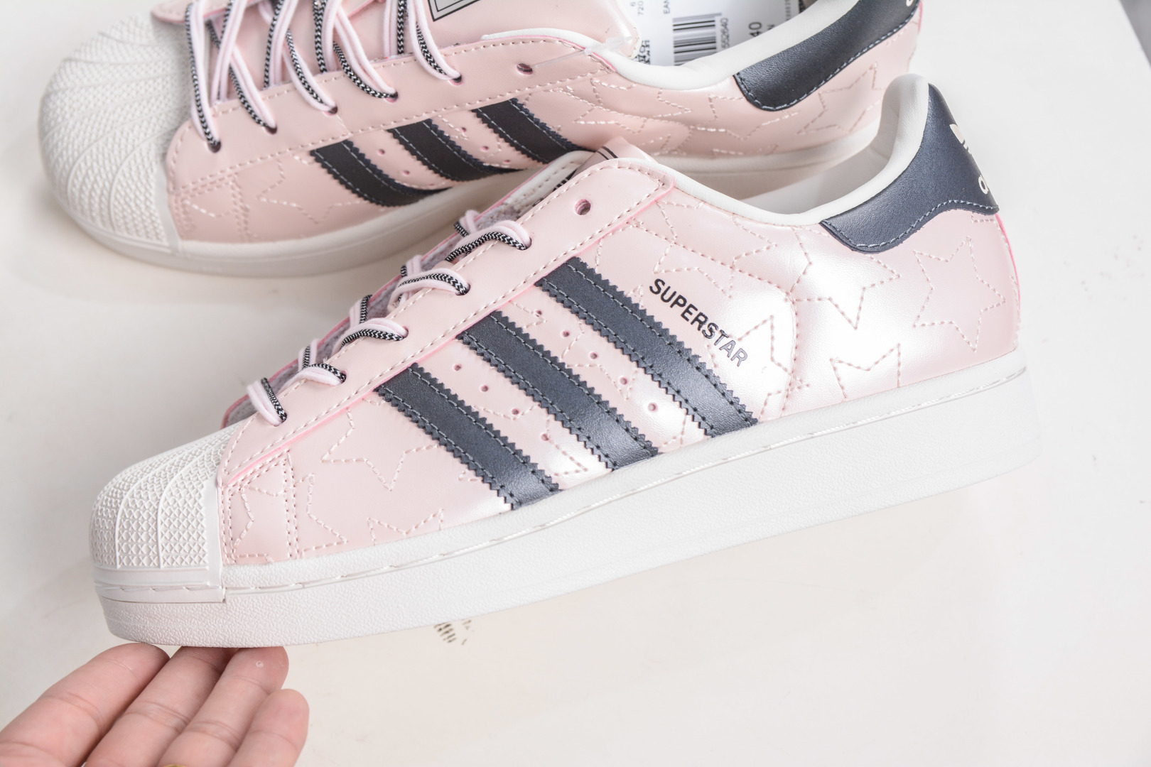 Adidas Originals Superstar 2 Pink Leather Sneakers - Premium Quality & Comfort 8 cmp i1760119515690 8558 0 6
