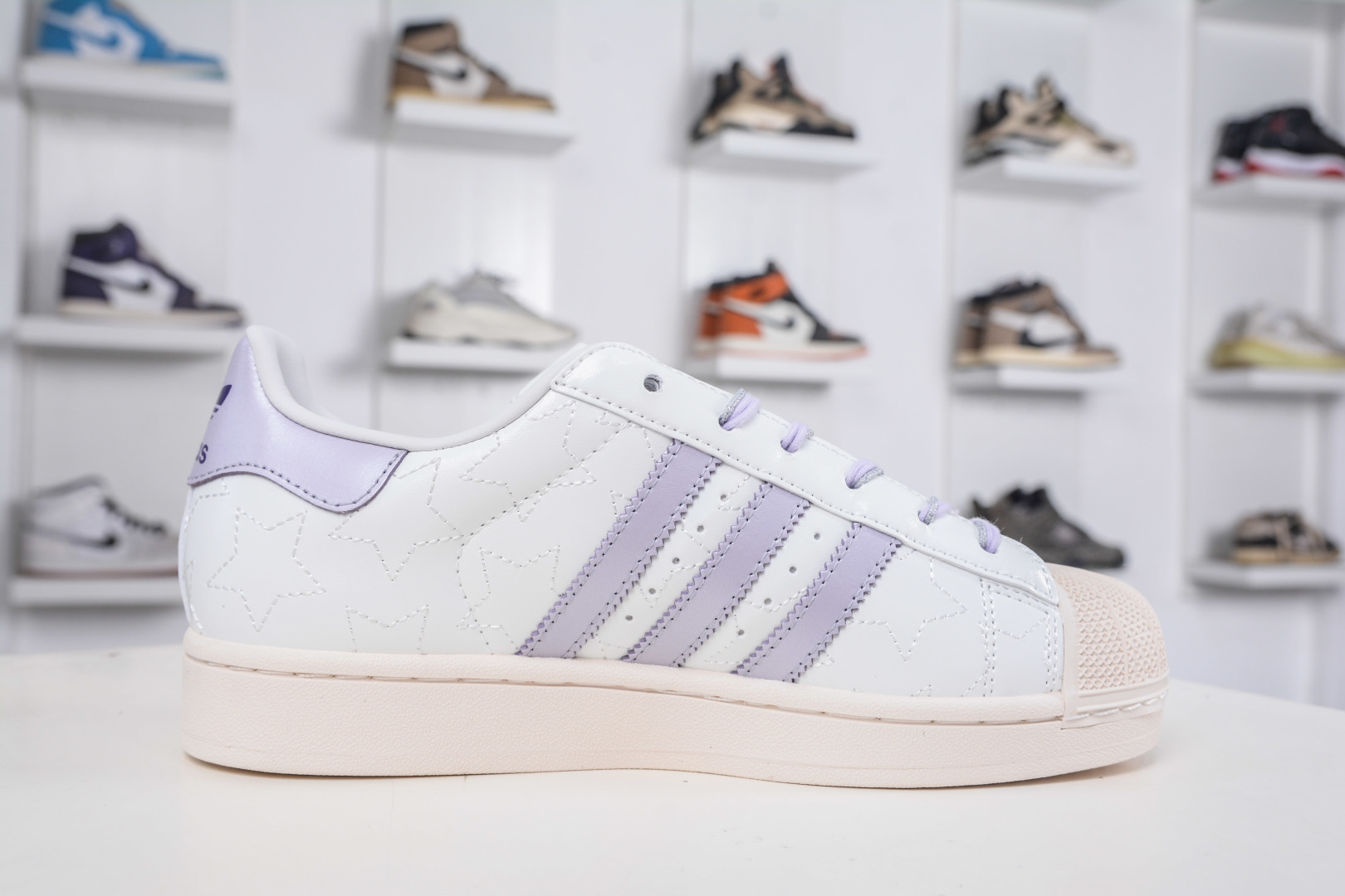 Adidas Originals Superstar 2 White/Purple Leather Women's Shoes (JR6984) 4 cmp i1760119705790 9941 0 2