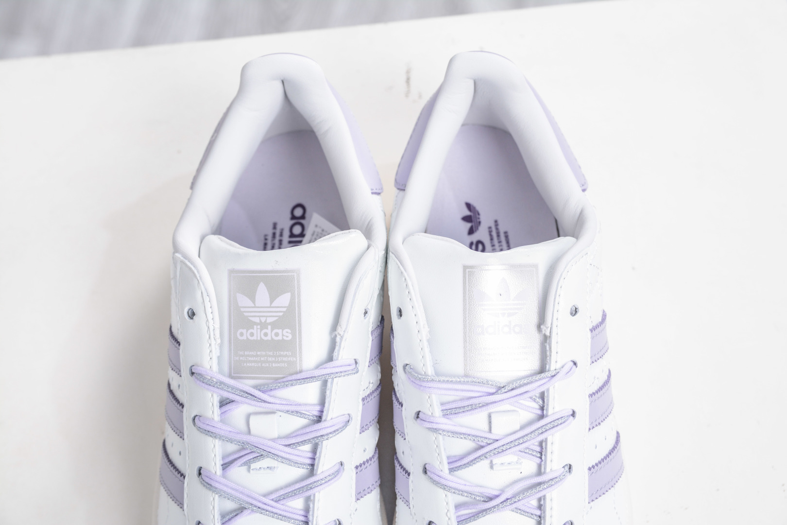 Adidas Originals Superstar 2 White/Purple Leather Women's Shoes (JR6984) 9 cmp i1760119705791 1433 0 7