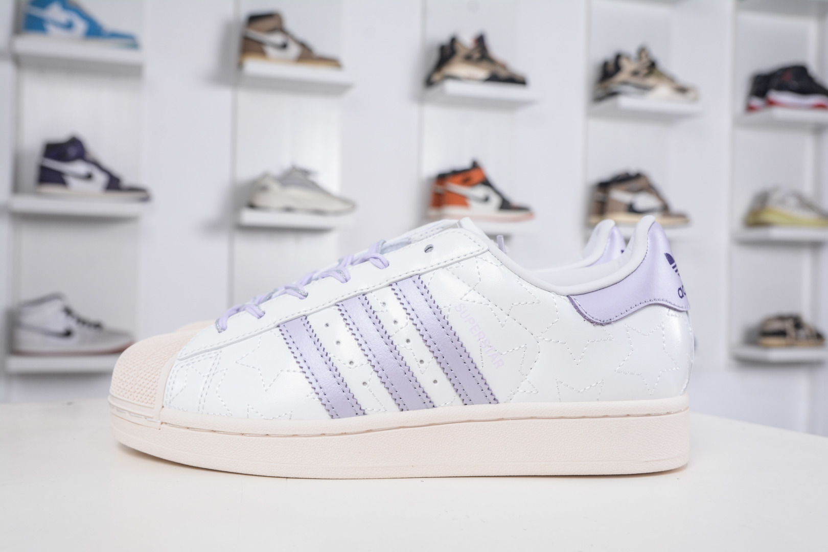 Adidas Originals Superstar 2 White/Purple Leather Women's Shoes (JR6984) 2 cmp i1760119706975 2425 0 0