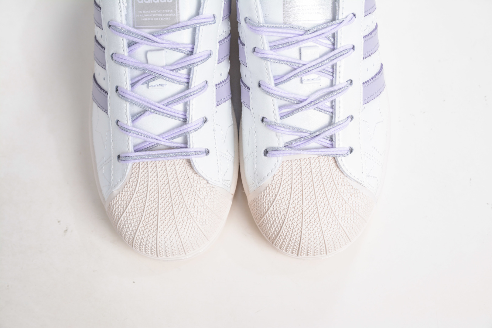 Adidas Originals Superstar 2 White/Purple Leather Women's Shoes (JR6984) 10 cmp i1760119706975 5191 0 8