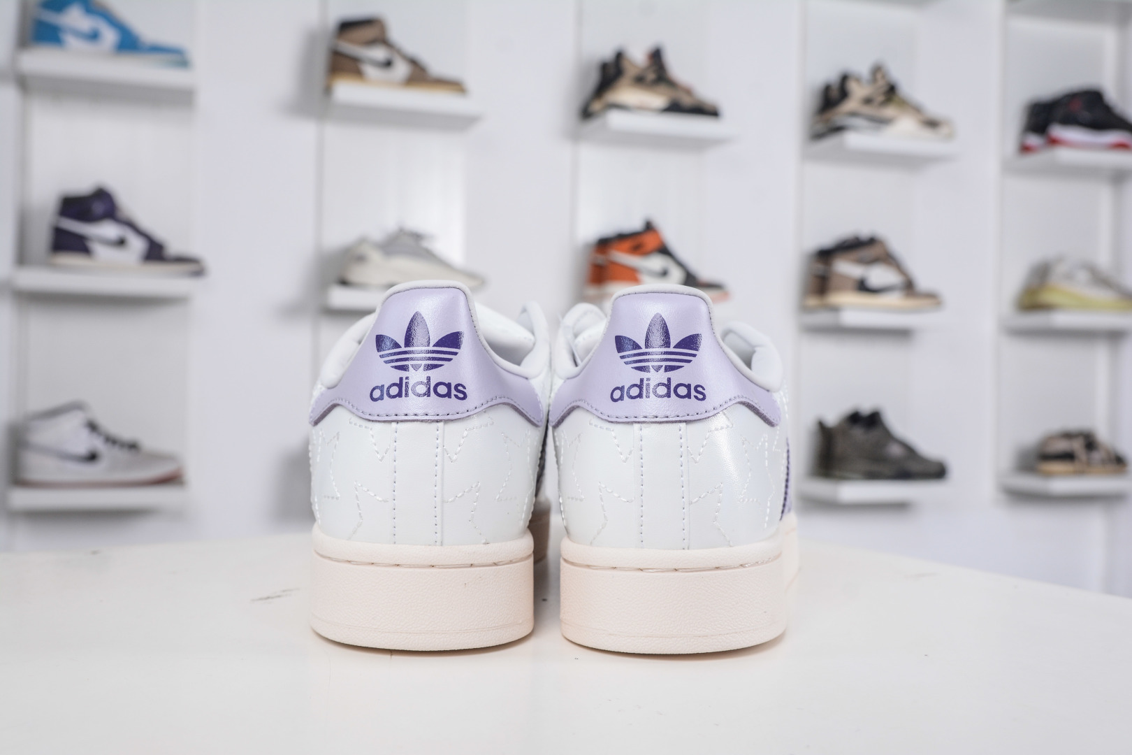 Adidas Originals Superstar 2 White/Purple Leather Women's Shoes (JR6984) 3 cmp i1760119706975 6477 0 1