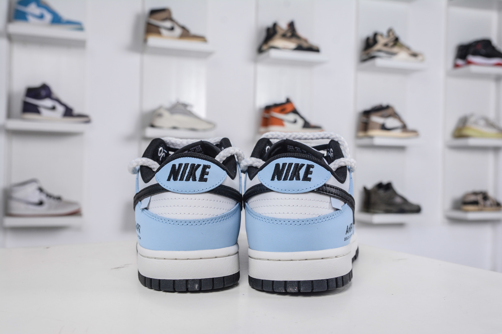 Nike Dunk Low 'Freewheeling' Light Blue & White Custom Design Sneakers 2 cmp i1760207860103 5977 0 1