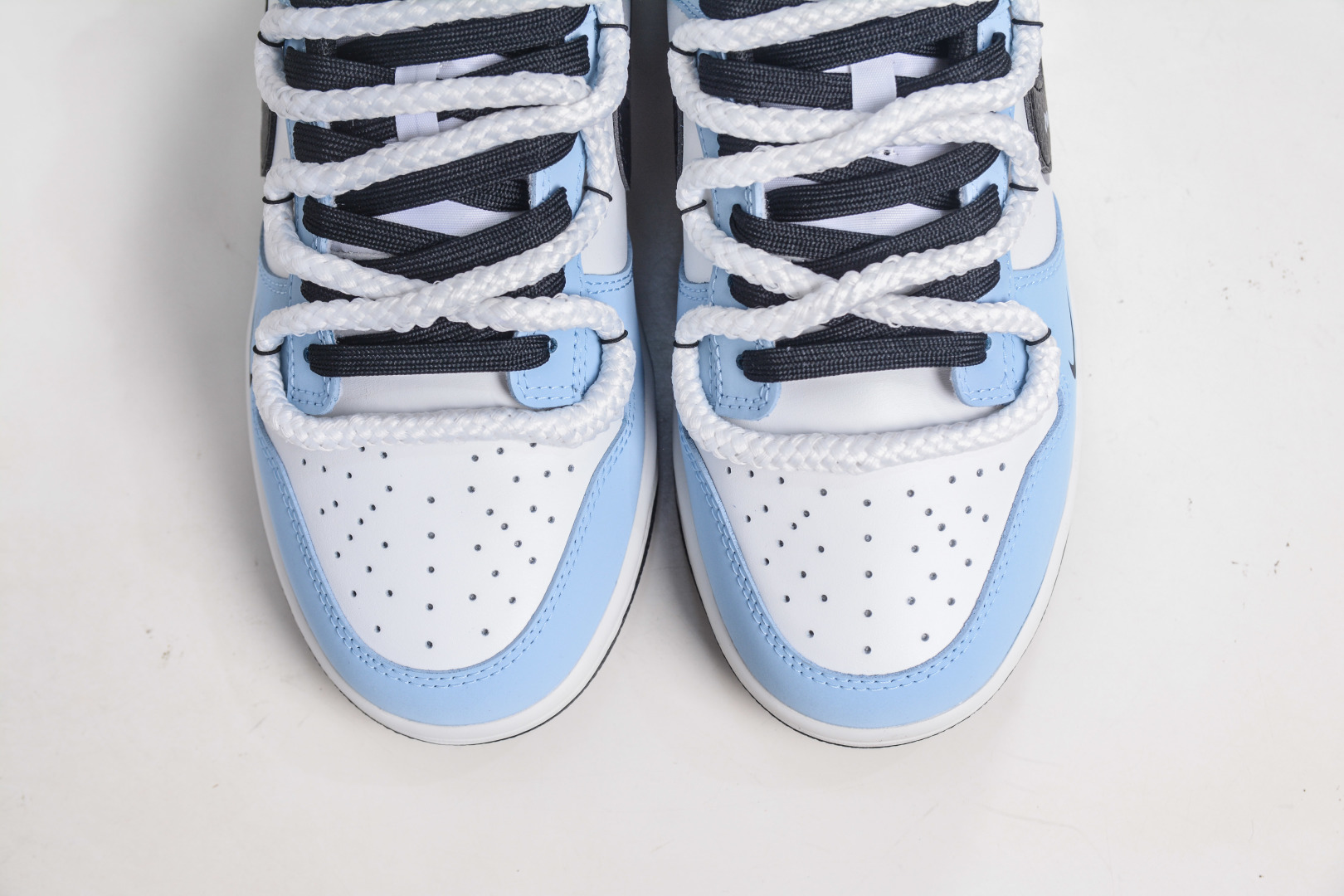 Nike Dunk Low 'Freewheeling' Light Blue & White Custom Design Sneakers 9 cmp i1760207861092 1685 0 8