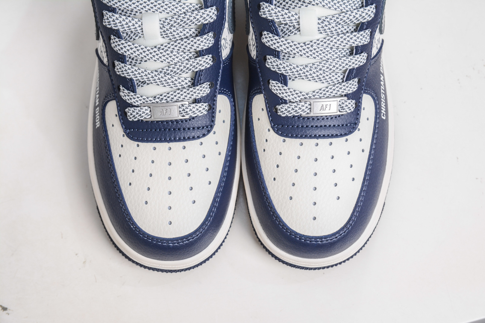 Nike Air Force 1 Low 07 x DIOR 迪奥联名-米白蓝灰钩 XD2588-603