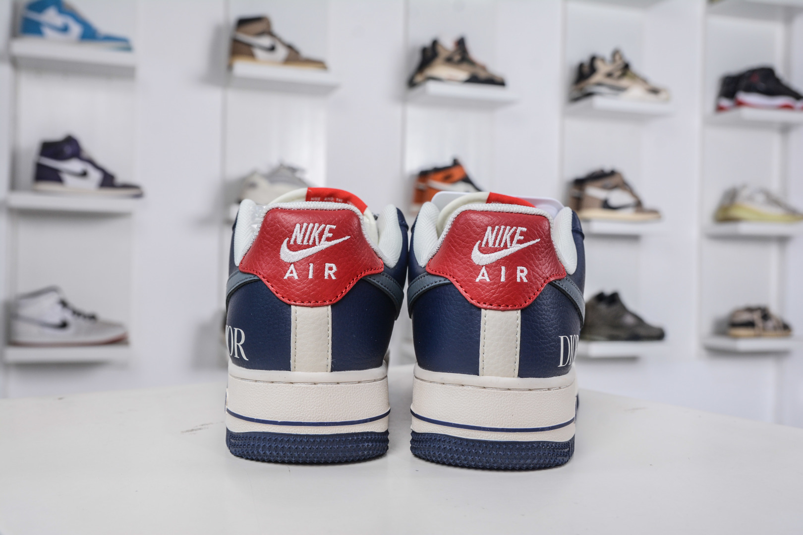 Nike Air Force 1 Low 07 x DIOR 迪奥联名-米白蓝灰钩 XD2588-603