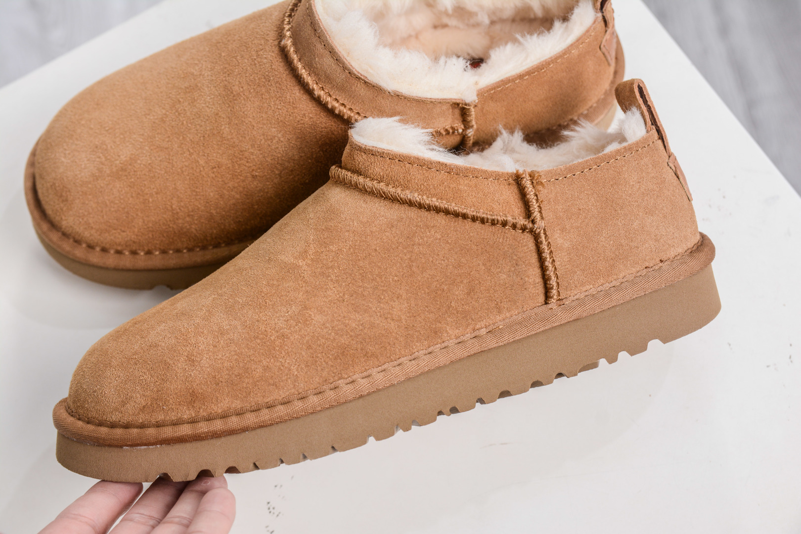 UGG Kallen Lace Low-Top Suede Winter Snow Boots - Warm & Comfortable 8 cmp i1760292486599 4172 0 6