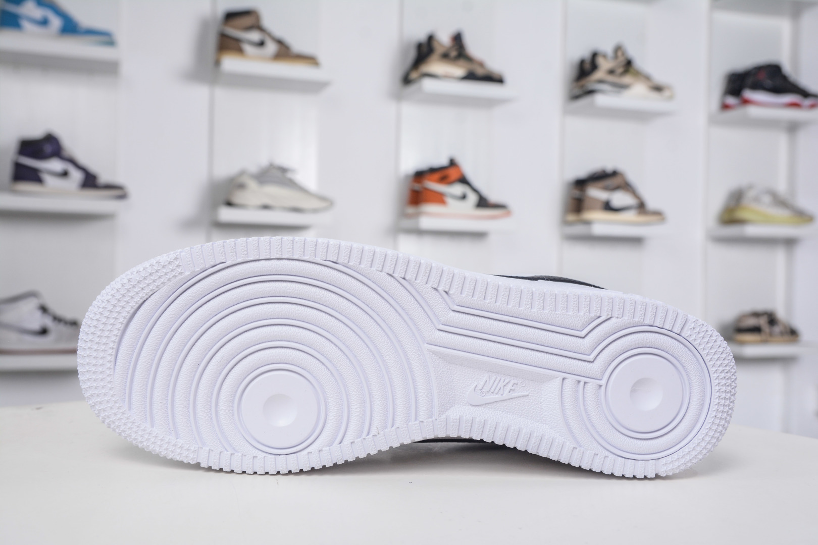 G版纯原 Supreme X NK AIR Force 1 Low 空军一号联名 白黑 CU9225-102