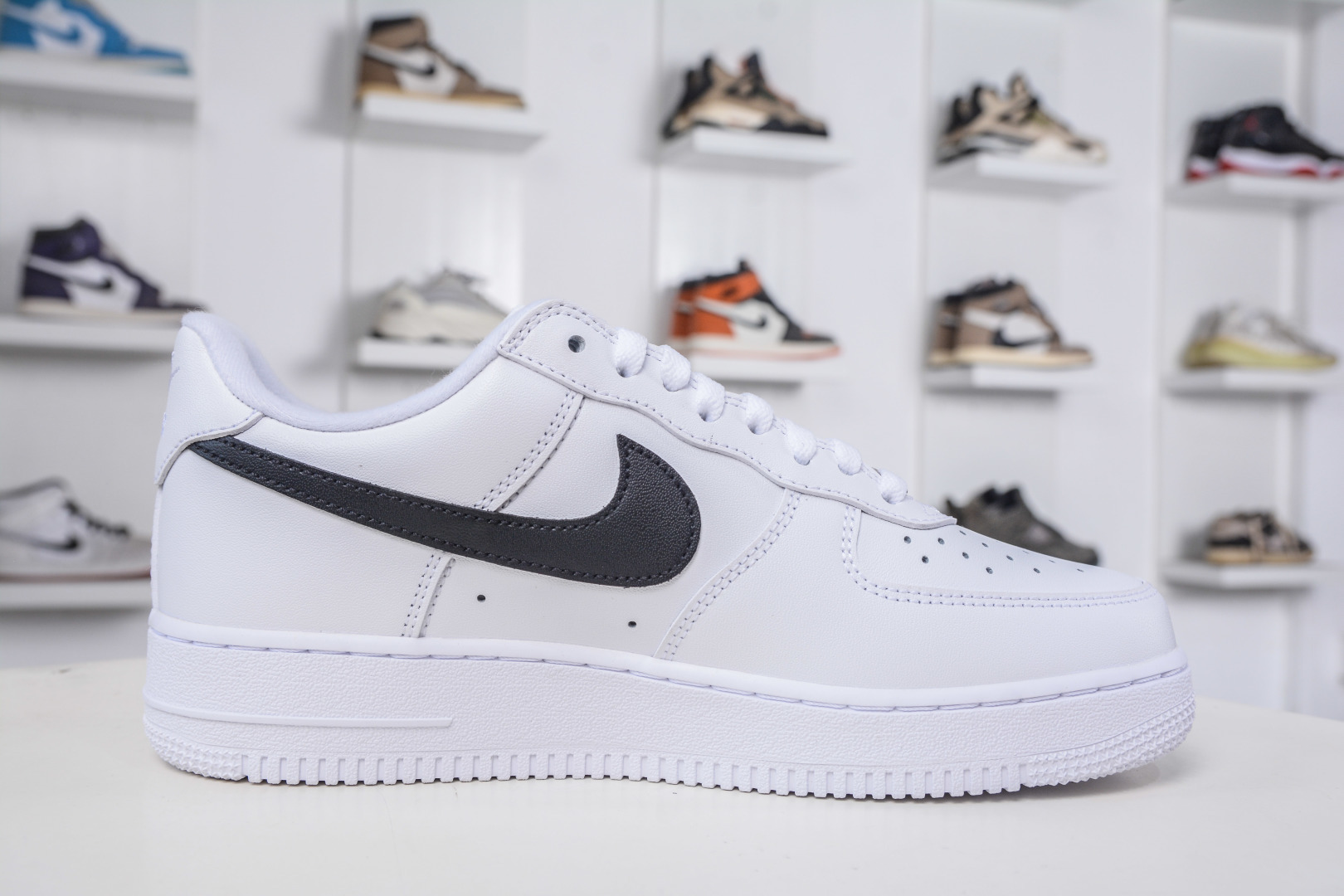 G版纯原 Supreme X NK AIR Force 1 Low 空军一号联名 白黑 CU9225-102