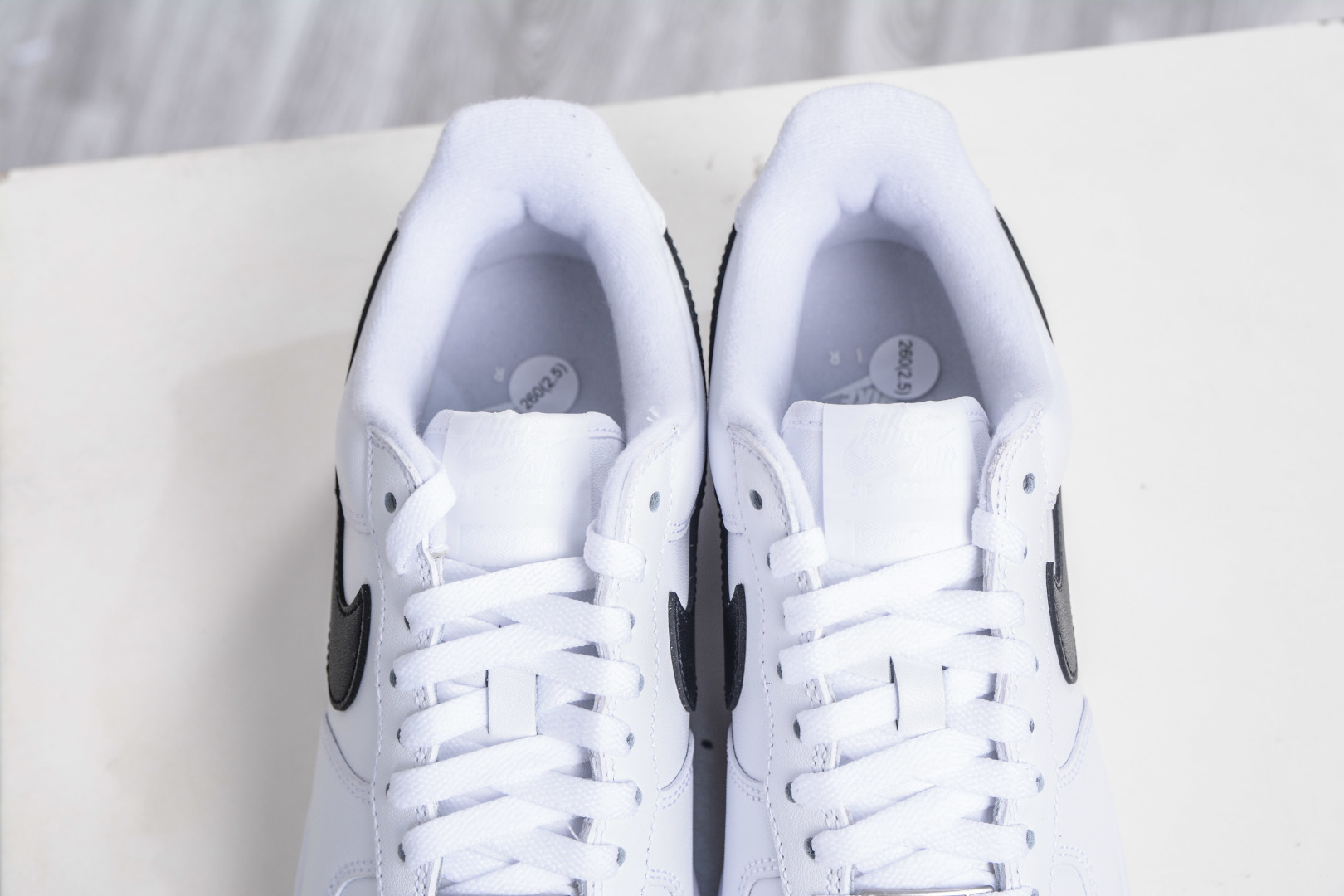 G版纯原 Supreme X NK AIR Force 1 Low 空军一号联名 白黑 CU9225-102