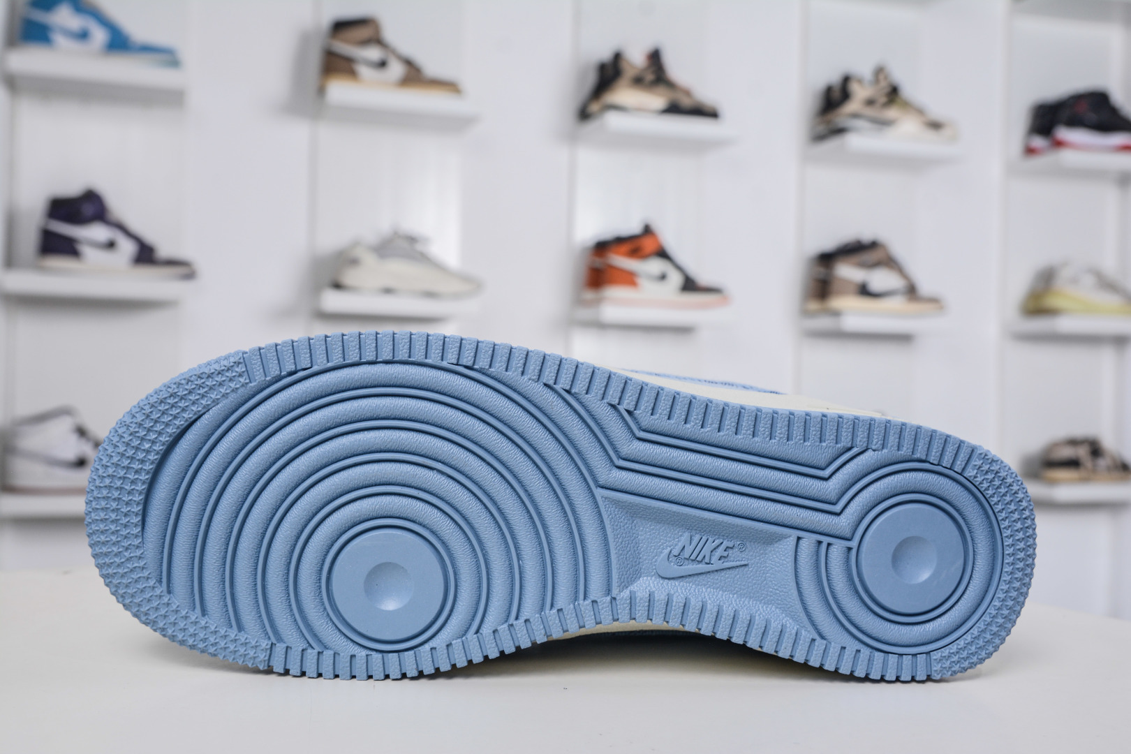 Nike Air Force 1 Low 07 x Louis Vuitton LV联名-浅蓝牛仔 YF9511-823