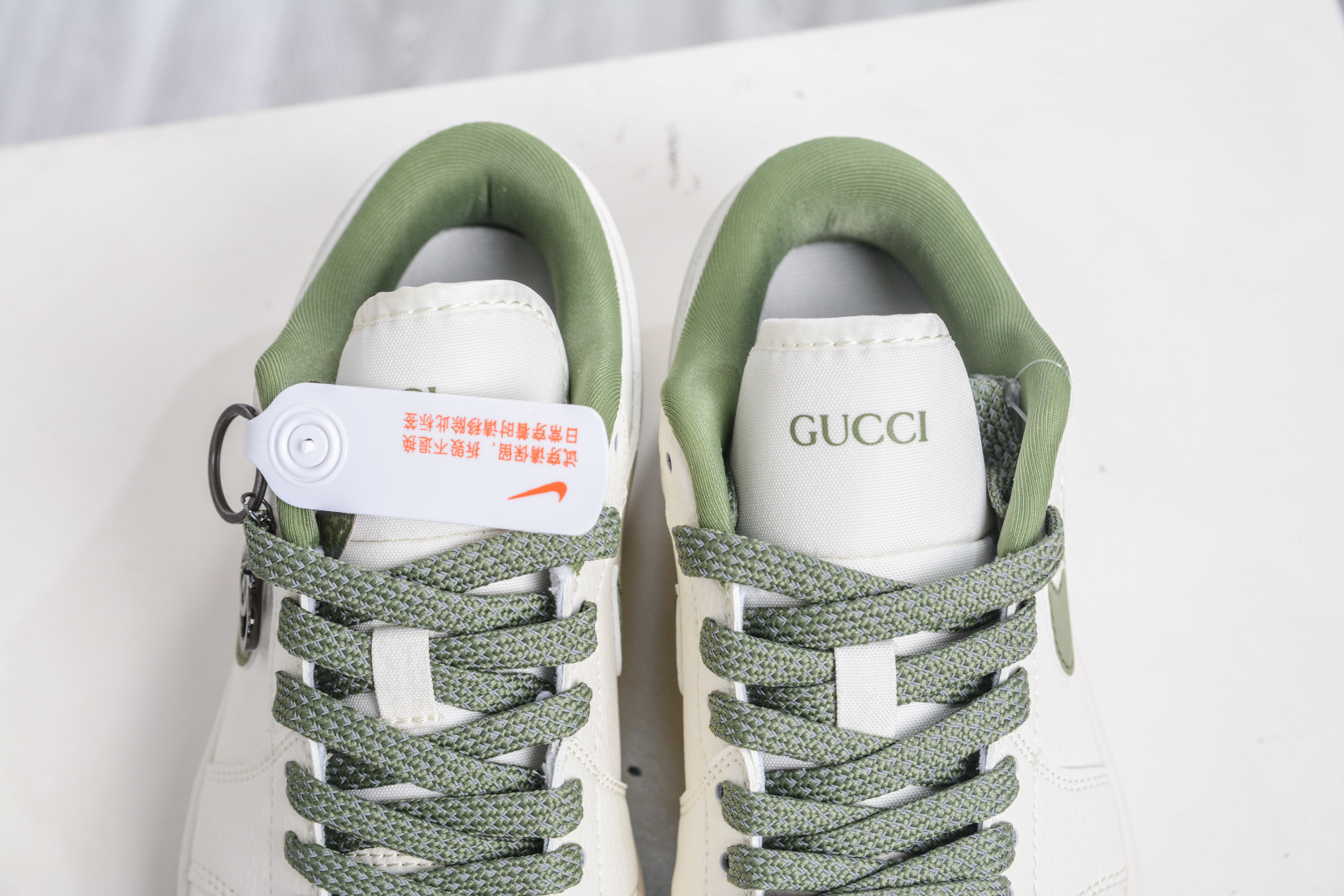 Air Jordan 1 Retro Low x GUCCI 古驰联名-白绿 XX3168-168