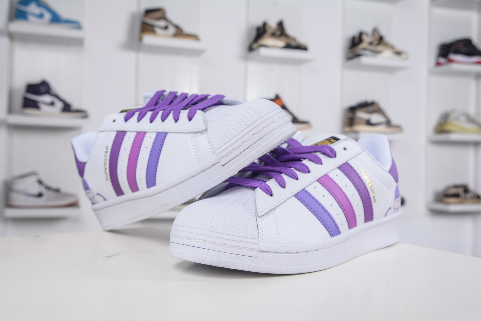 Adidas Originals Superstar II Custom Graffiti Low-Top Casual Sneakers 5 cmp i1760455959789 6762 0 3