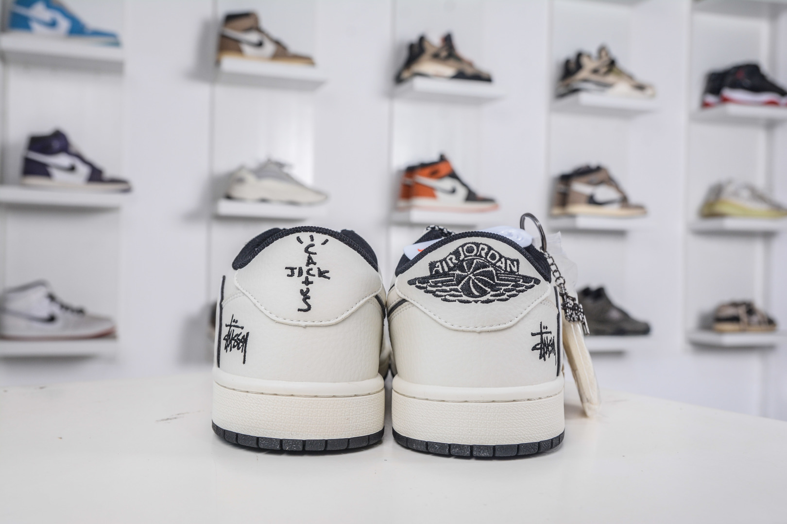 TS x Air Jordan x Stussy Air Jordan 1 Low White Black, Comfort and Style 2 cmp i1760456358329 4064 0 1