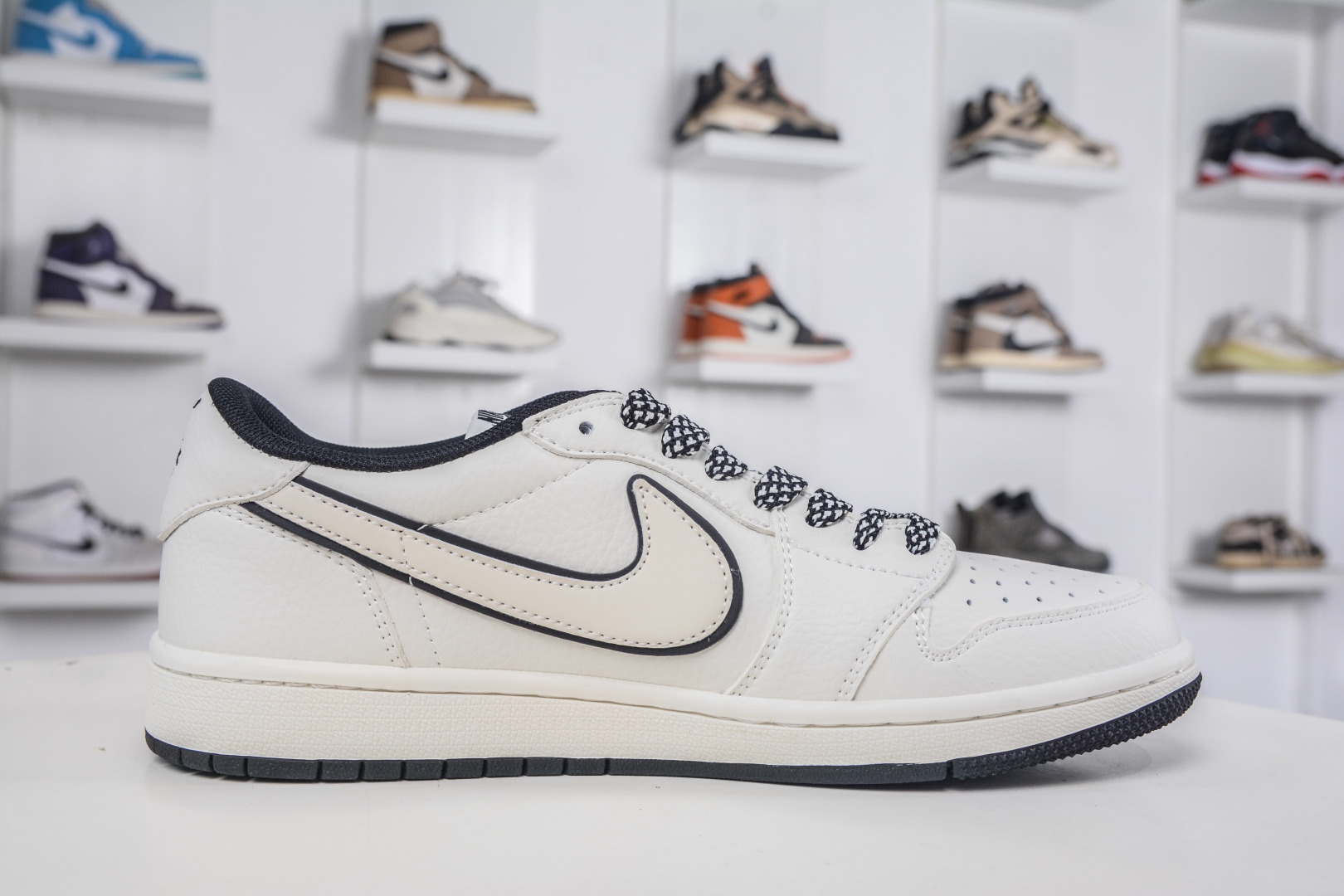 TS x Air Jordan x Stussy Air Jordan 1 Low White Black, Comfort and Style 3 cmp i1760456358335 2058 0 2