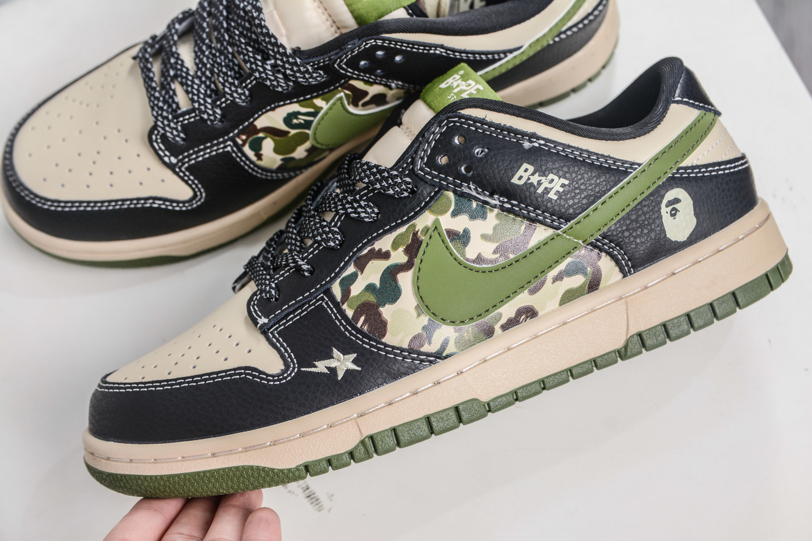 Nike SB Dunk Low x BAPE Camo Black Green, Premium Quality, Limited Edition 8 cmp i1760456522346 1991 0 6