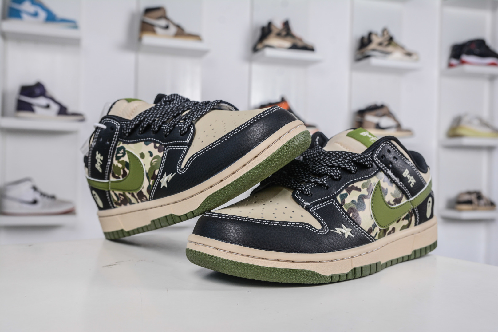 Nike SB Dunk Low x BAPE Camo Black Green, Premium Quality, Limited Edition 5 cmp i1760456522362 9828 0 3
