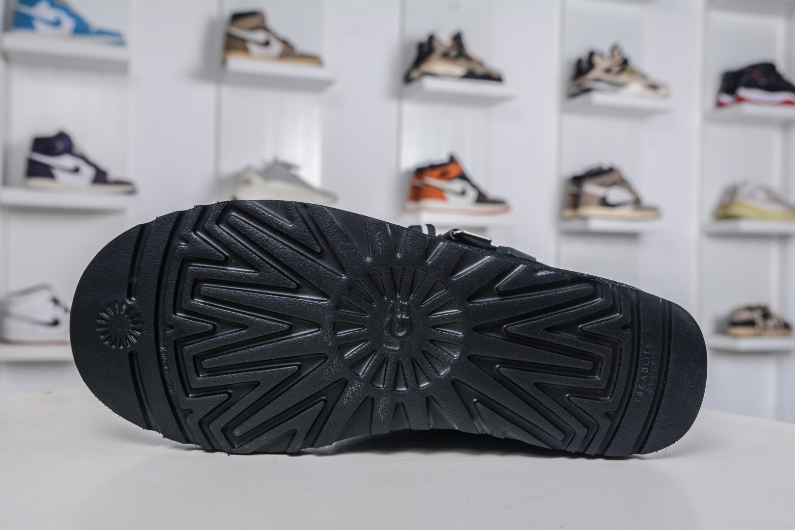 UGG Men's Mini Ankle Boots with Buckle Strap - Shearling Lined, Suede Upper 5 cmp i1760456626247 7820 0 4