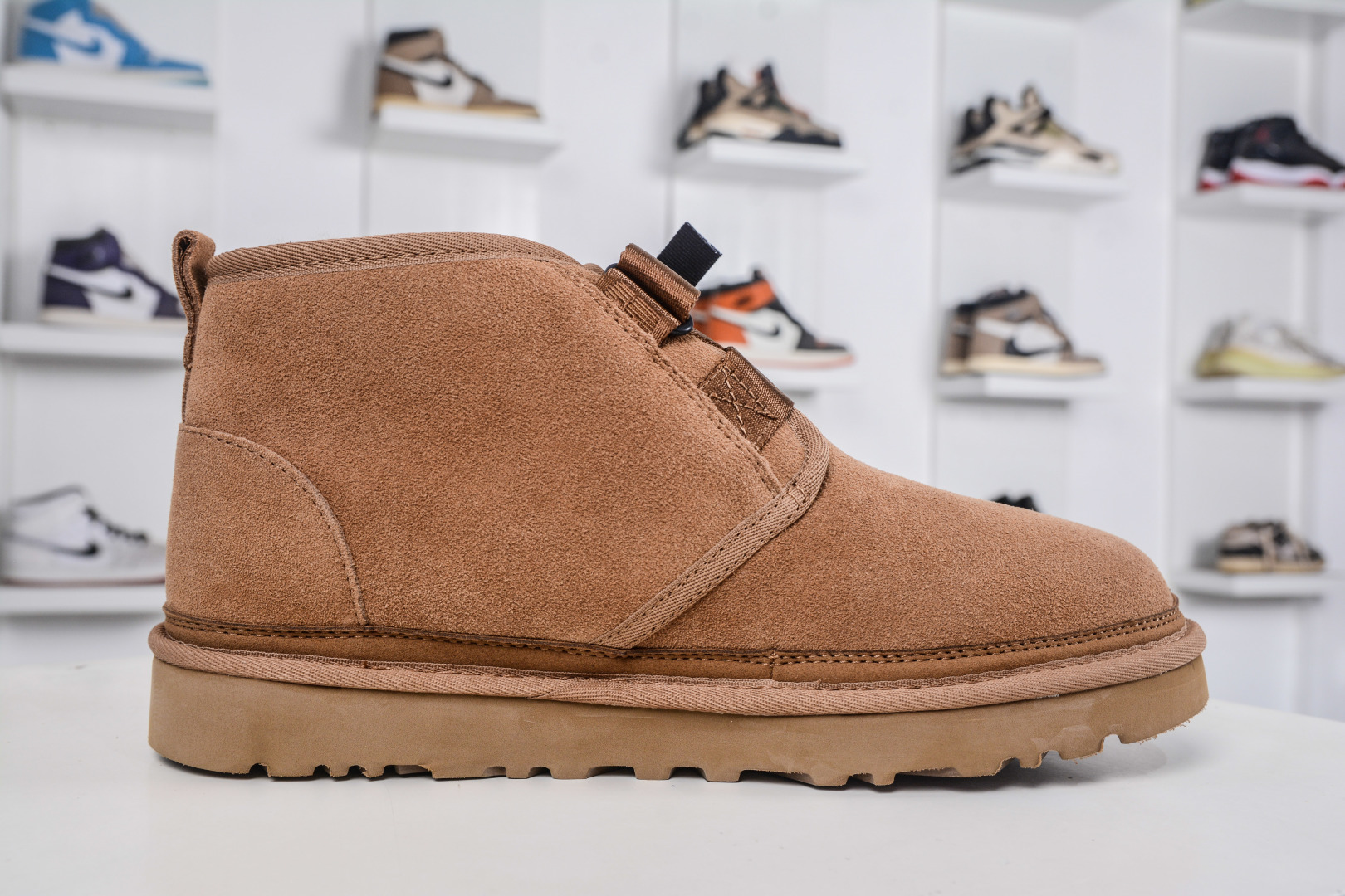 UGG Men's Mini Boots with Buckle Strap - Suede Upper, Wool Interior 3 cmp i1760456671579 7791 0 2