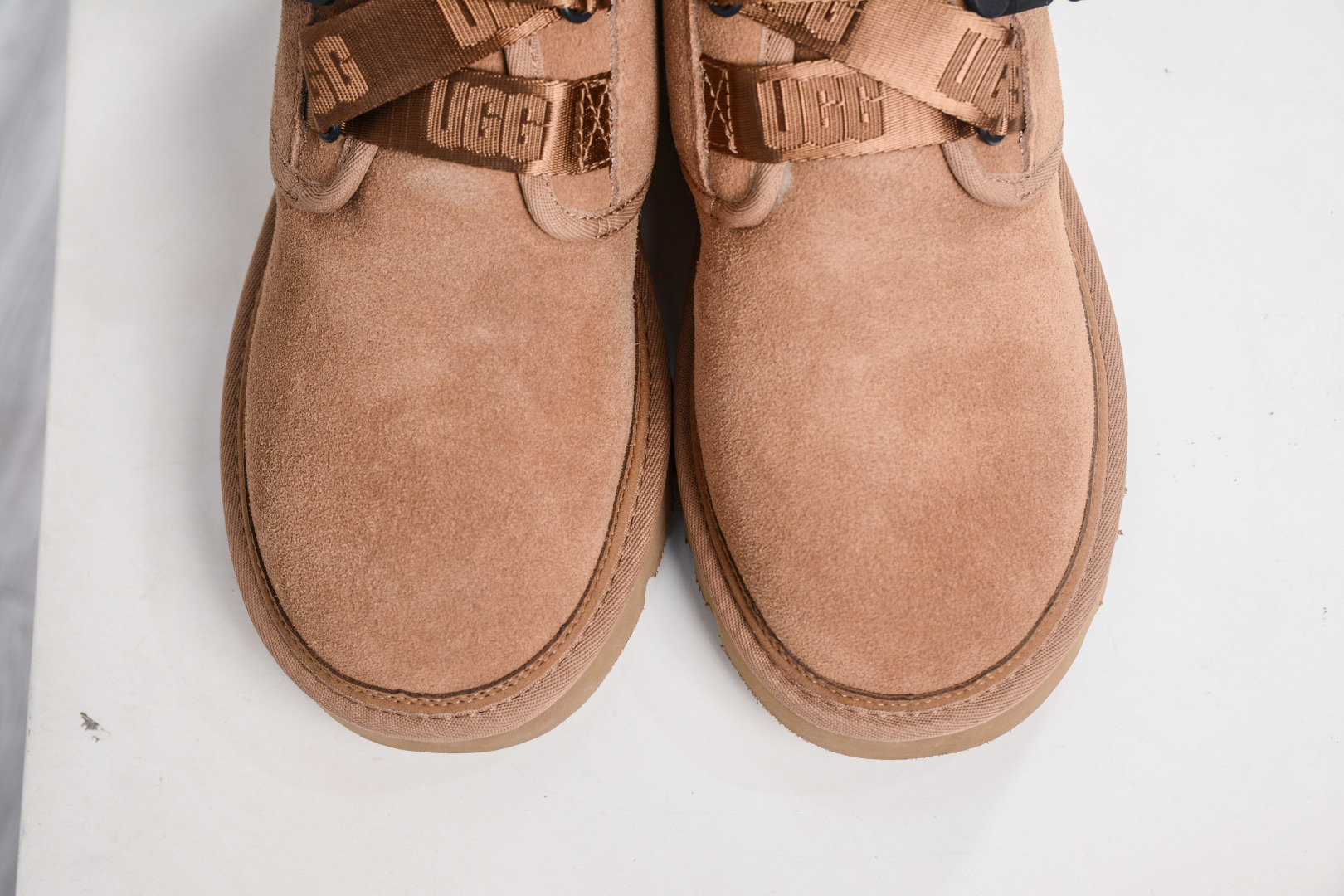 UGG Men's Mini Boots with Buckle Strap - Suede Upper, Wool Interior 9 cmp i1760456673271 55 0 8