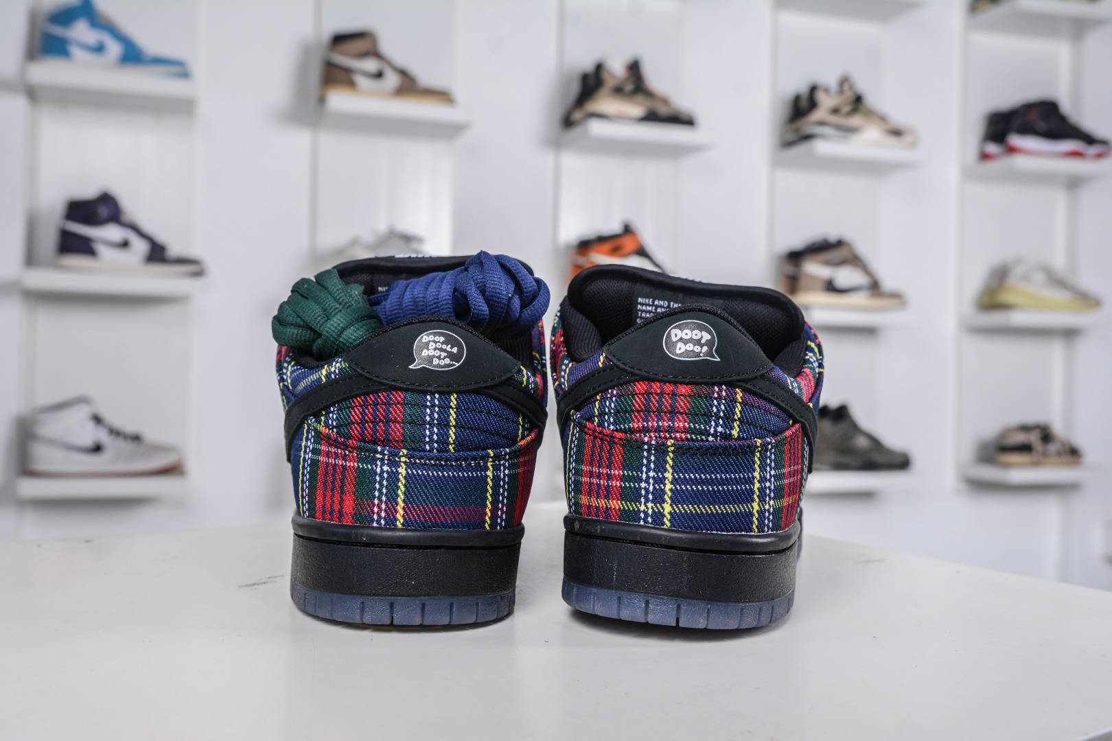 Nardwuar x Nike SB Dunk Low 'Varsity Red' Plaid Sneakers 2 cmp i1760457113020 710 0 1