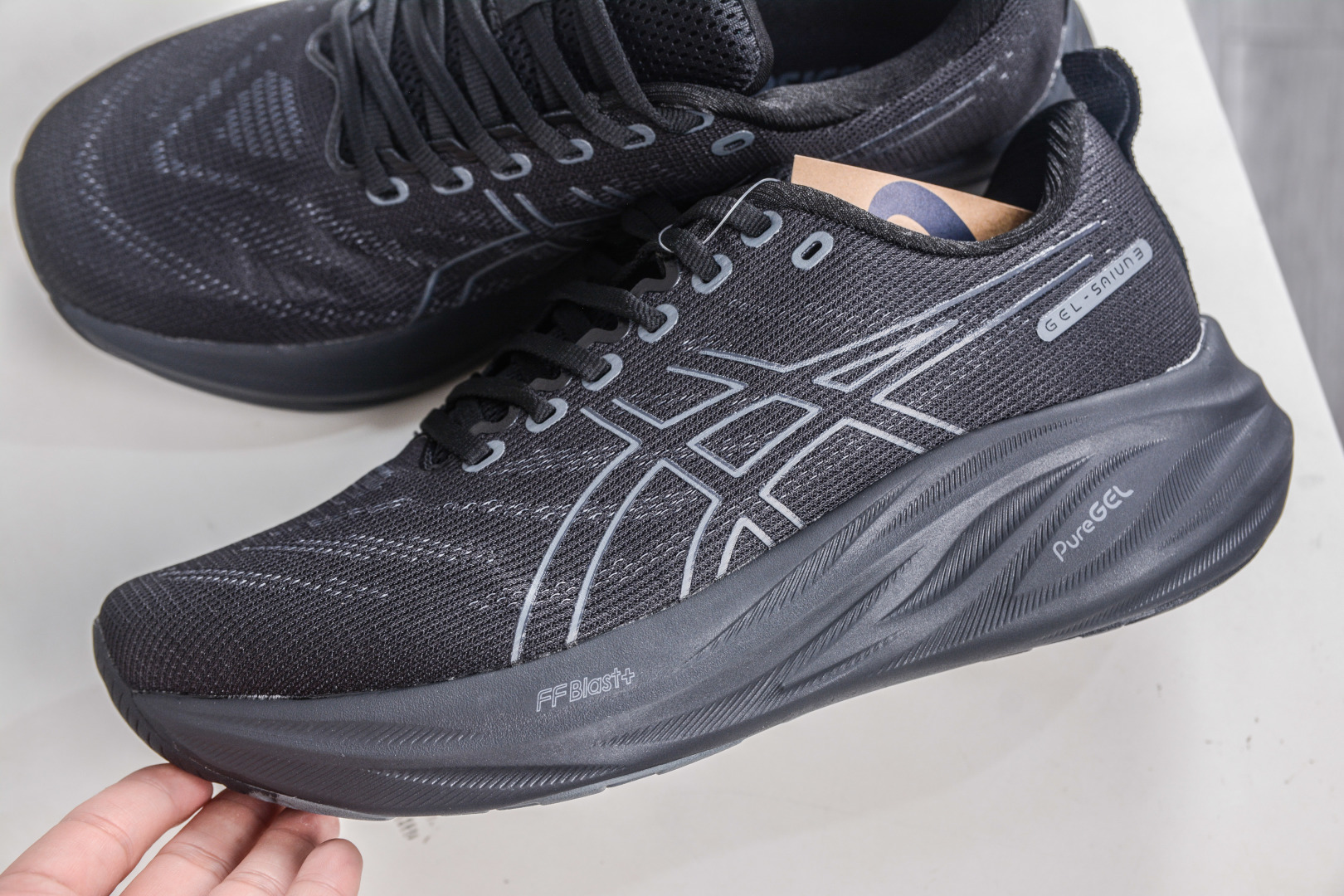 Asics Gel-Saiun 3 复古亚瑟士 透气休闲鞋缓震男子耐磨跑步鞋 1011B258-002