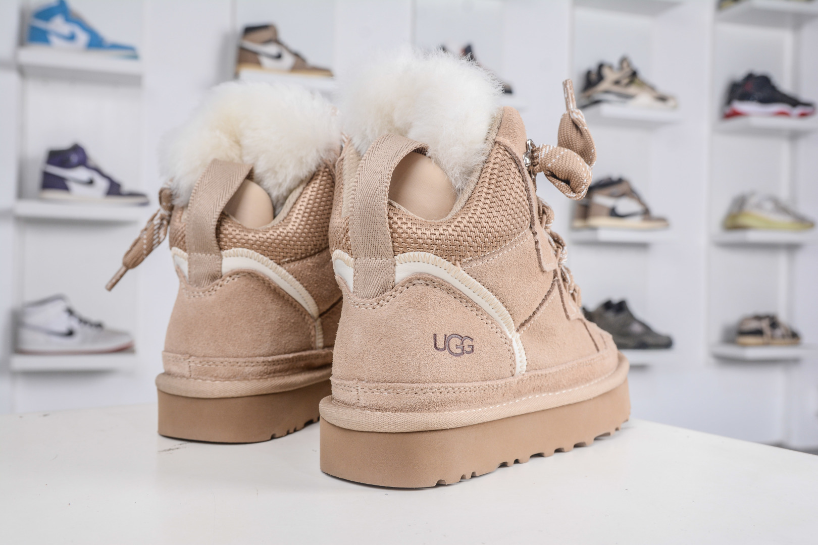UGG Highland海兰德系列 简约舒适 时尚潮流 保暖 高帮雪地靴 W/1145390
