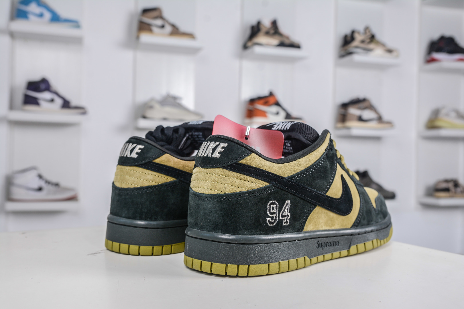TOP纯原 Supreme x Nk Dunk SB Dunk Low 舒适 防滑耐磨低帮板鞋 HQ8487-300