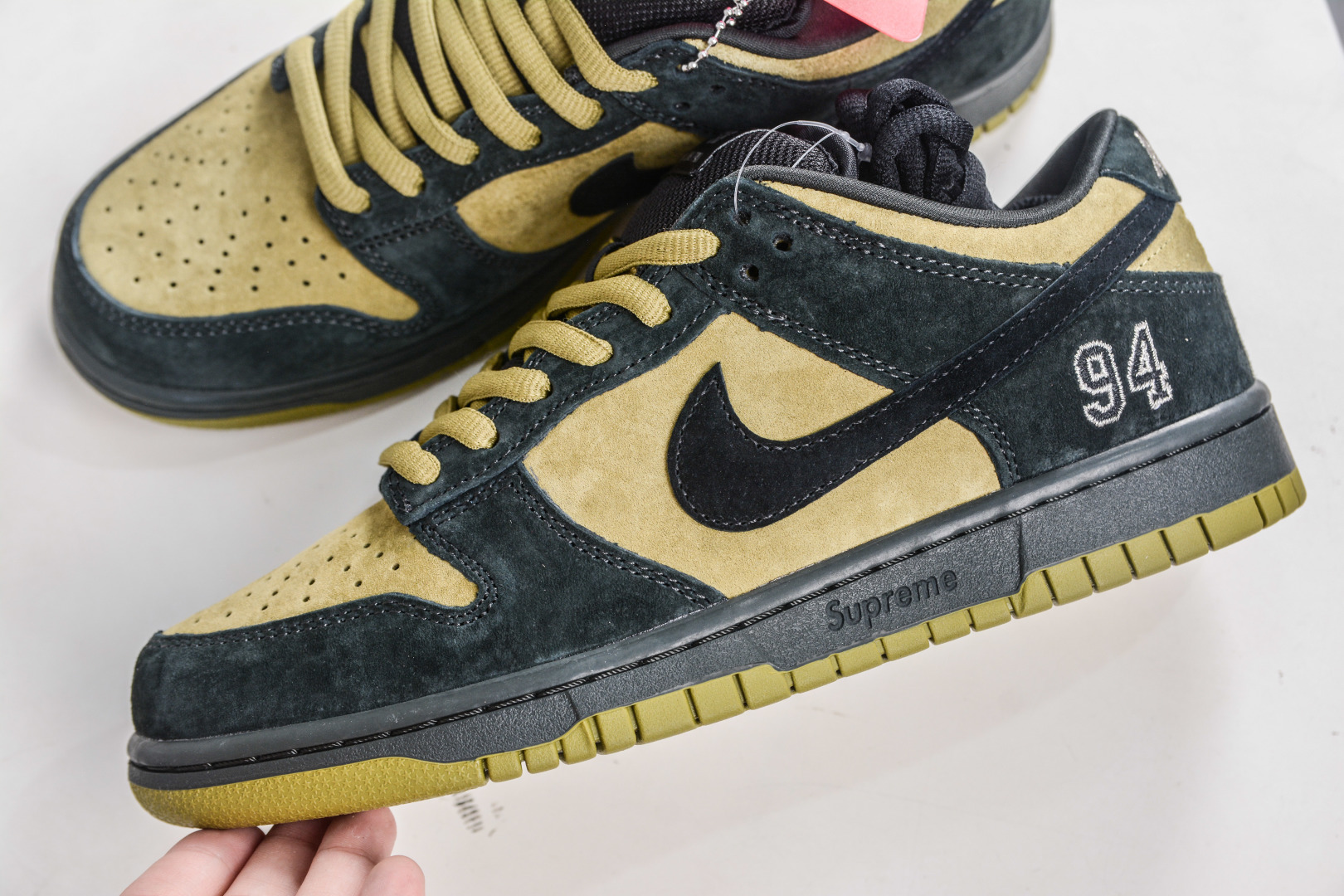 TOP纯原 Supreme x Nk Dunk SB Dunk Low 舒适 防滑耐磨低帮板鞋 HQ8487-300