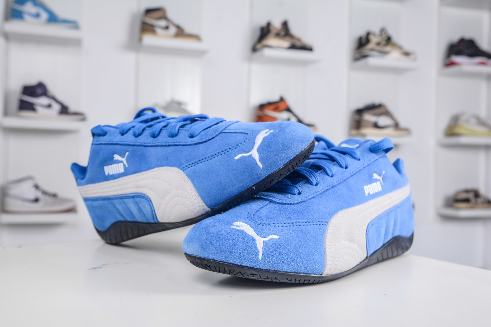 TOP纯原 Puma Speedcat 彪马薄底德迅复古运动休闲赛车跑鞋 398846-18