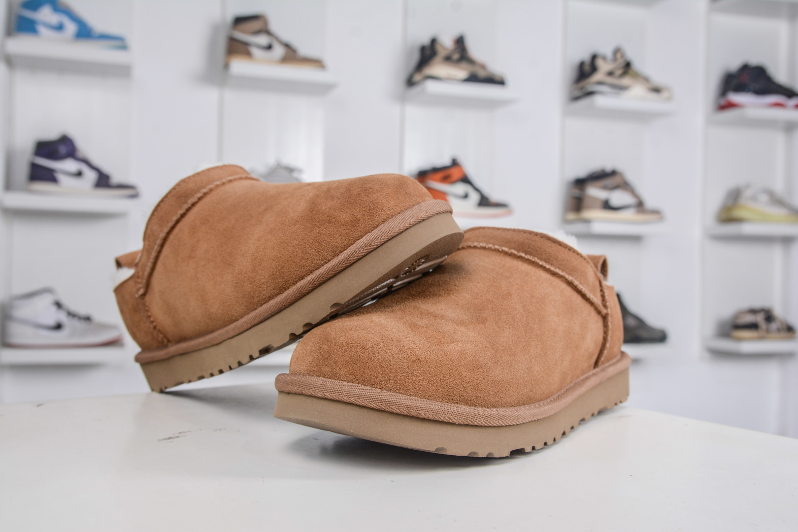 Ugg Classic Comfortable Mini Suede Slippers - Warm, Durable, and Stylish 4 cmp i1760629106475 2681 0 3
