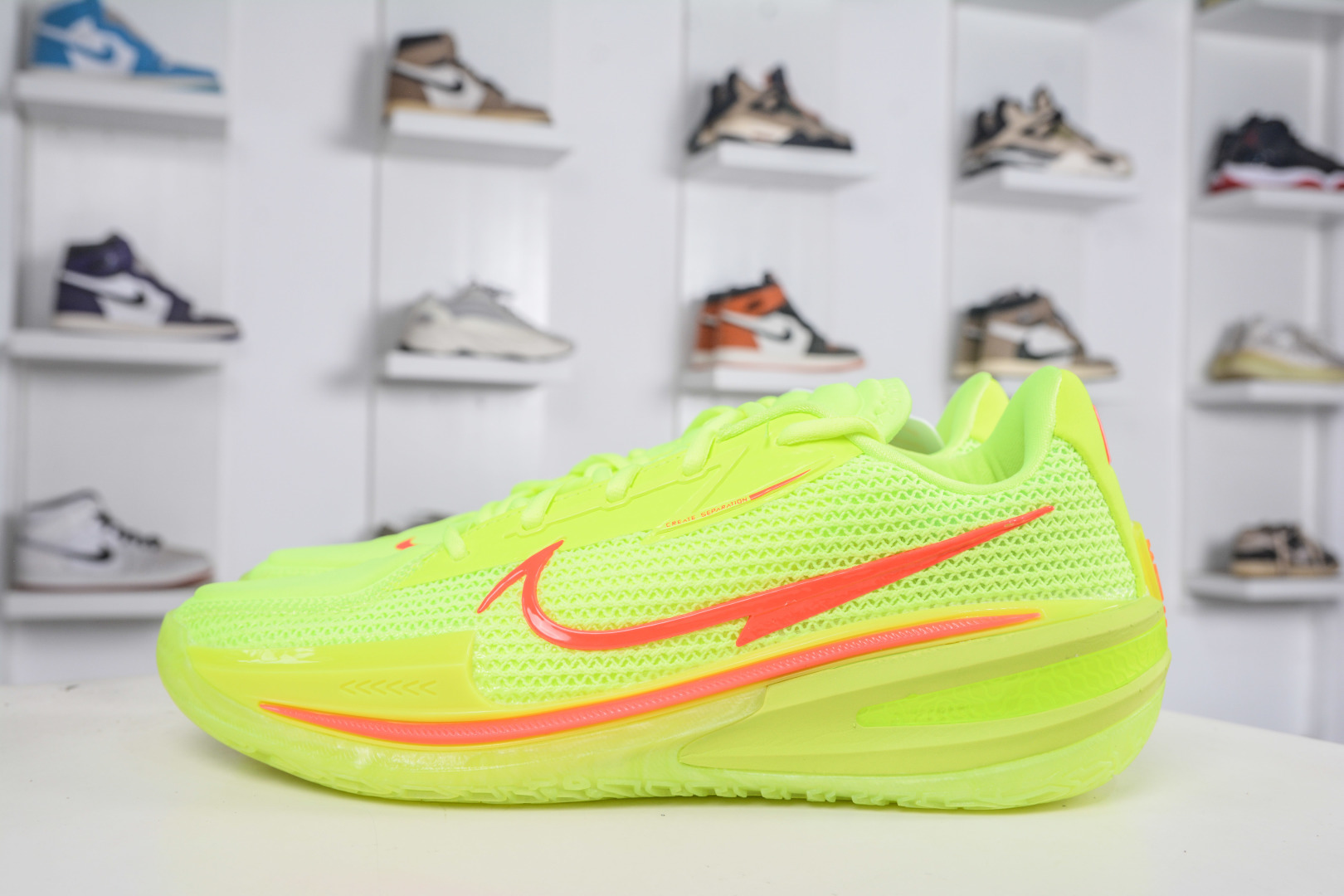 Nike Zoom GT Cut 1 "EYBL" Basketball Shoes - Neon Green Performance