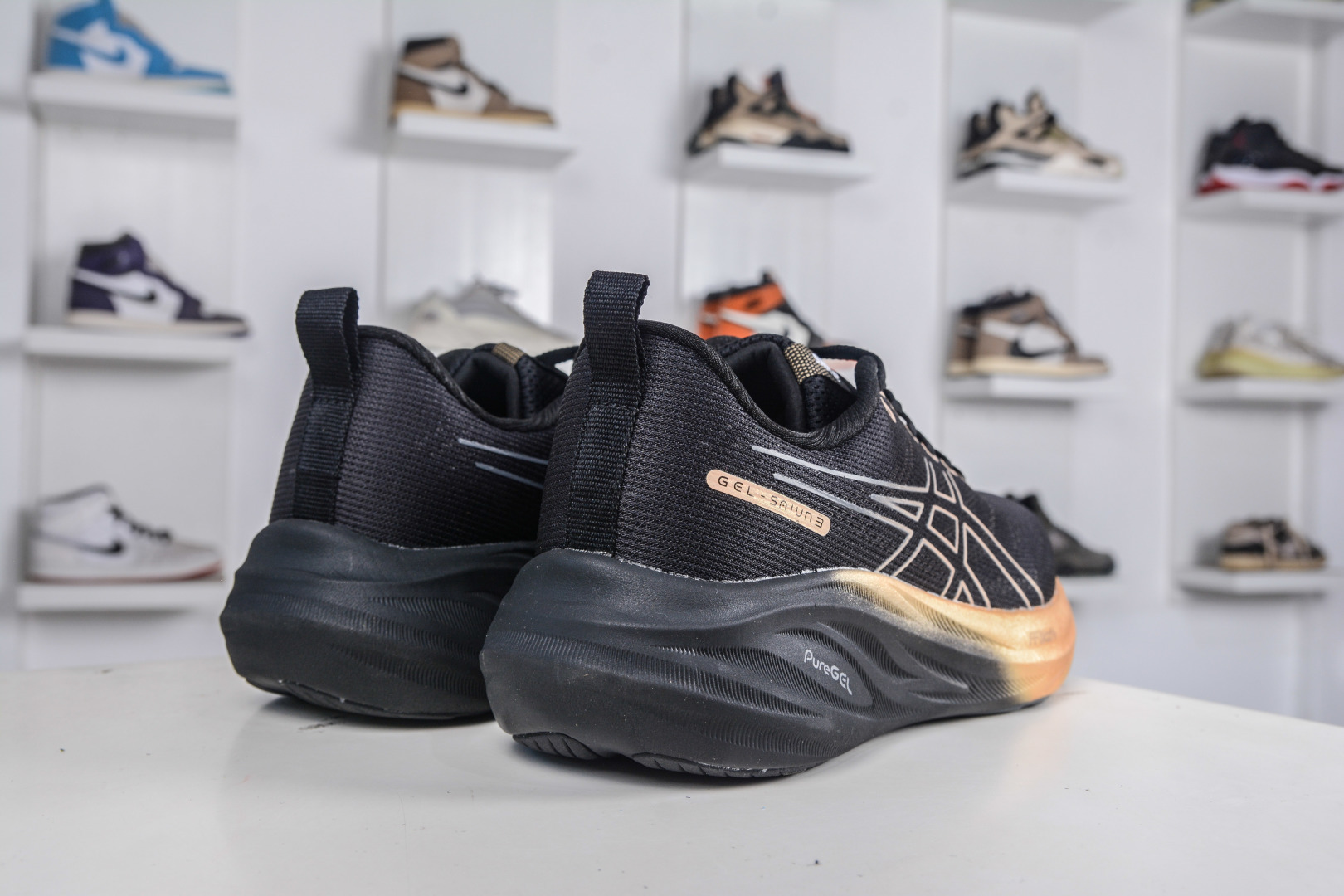 Asics Gel-Saiun 3 复古亚瑟士 透气休闲鞋缓震男子耐磨跑步鞋 1011B258-003