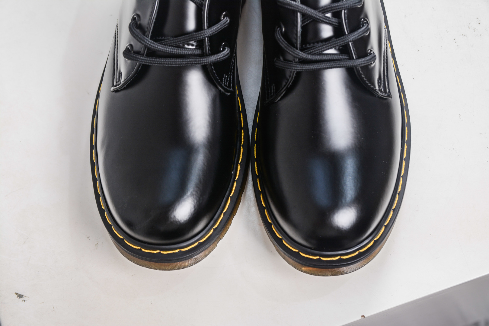 Dr. Martens 1461 Series: Low-Top, Hard Leather, Black Shoe with Thin Sole 10 cmp i1760717767027 4701 0 8