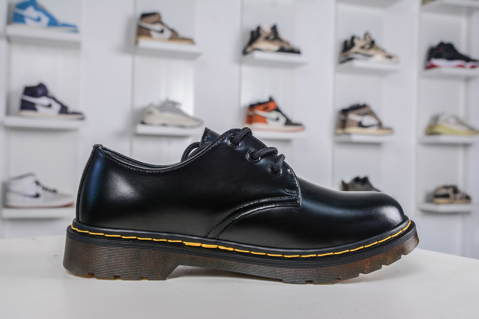 Dr. Martens 1461 Series: Low-Top, Hard Leather, Black Shoe with Thin Sole 4 cmp i1760717768204 4295 0 2