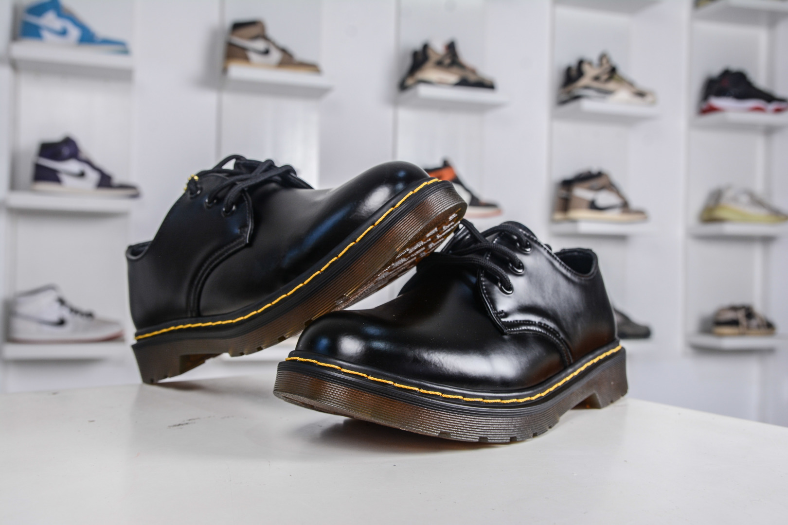 Dr. Martens 1461 Series: Low-Top, Hard Leather, Black Shoe with Thin Sole 5 cmp i1760717768207 6306 0 3