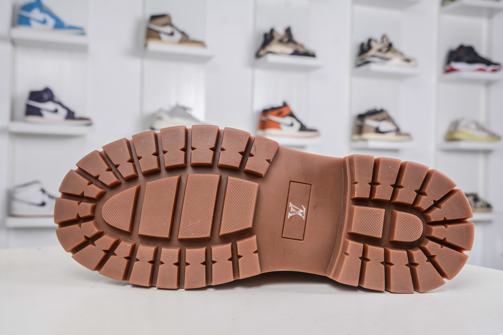 Louis Vuitton Men's Tan Suede Ankle Boots with Monogram Detail - Size 38-44 6 cmp i1760717937414 4638 0 4