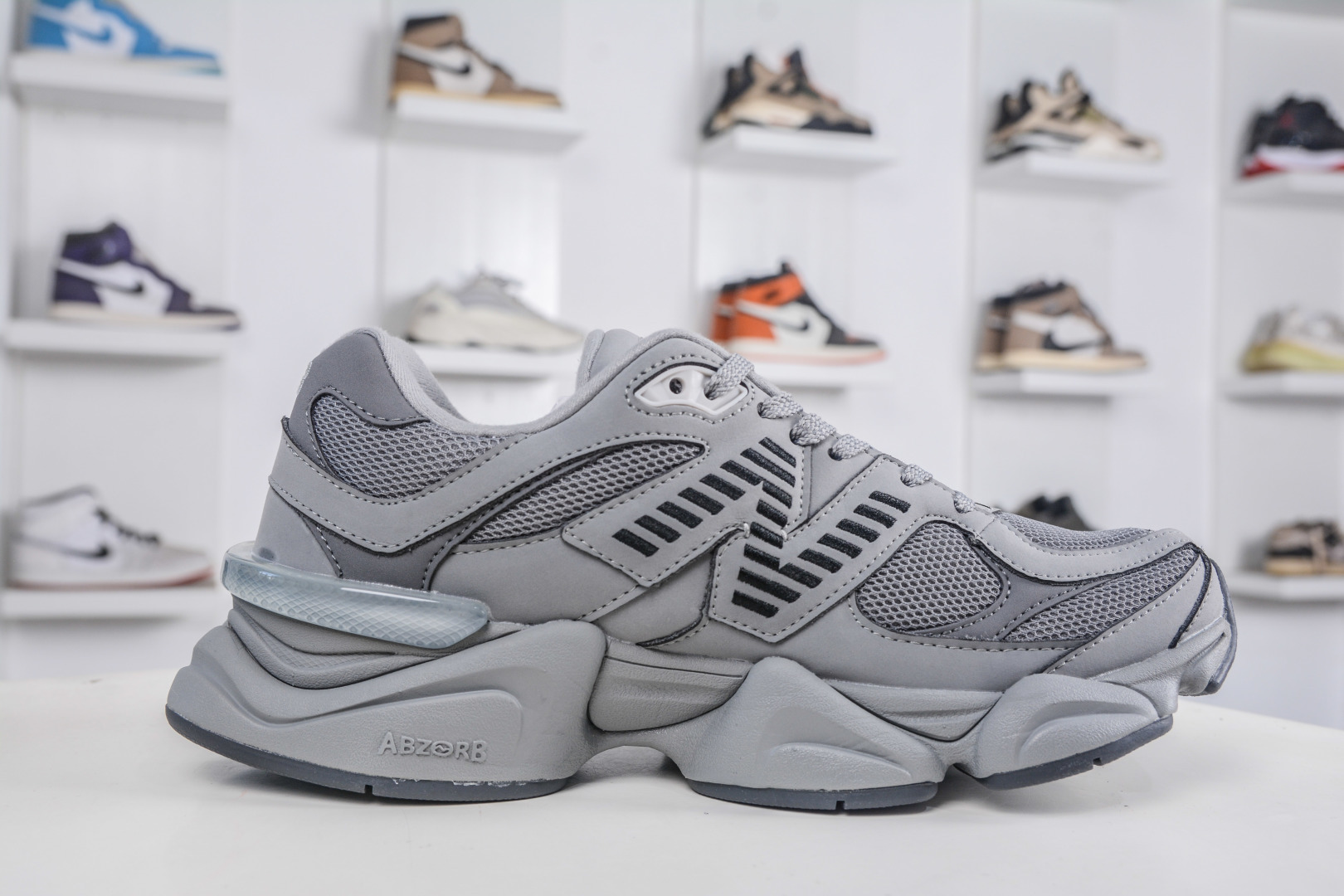 New Balance 9060 Gray: Suede & Mesh, Comfortable, Durable, and Breathable 3 cmp i1760718077590 4215 0 2