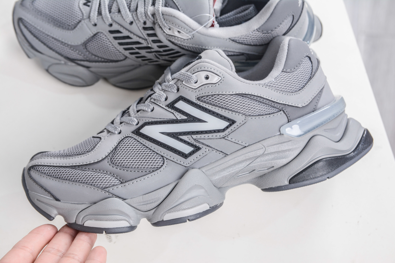 New Balance 9060 Gray: Suede & Mesh, Comfortable, Durable, and Breathable 7 cmp i1760718078814 9936 0 6
