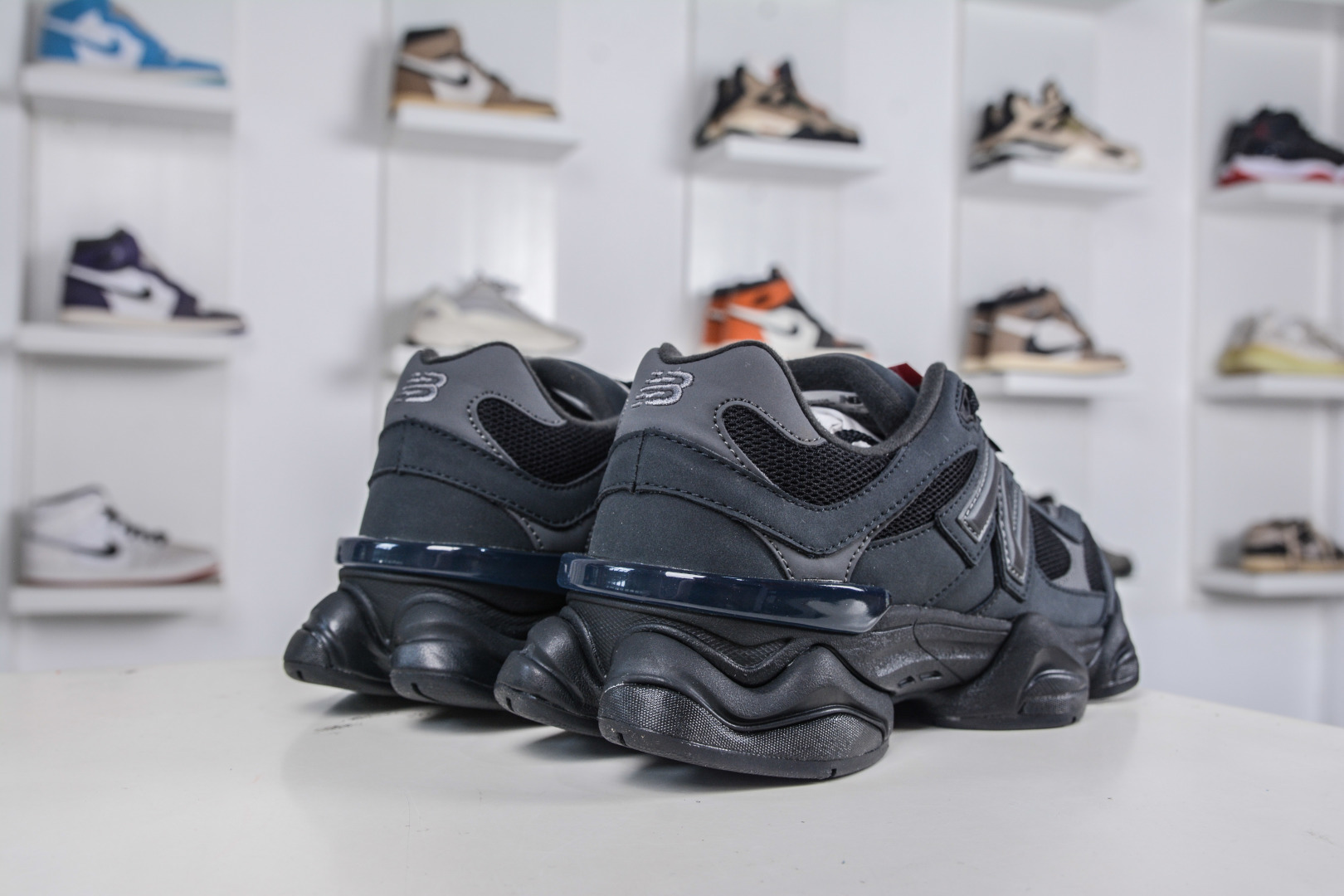 AY版纯原 New Balance NB9060系列 新百伦绒面革网布经典百搭防滑耐磨透气低帮生活休闲鞋 U9060ZGE