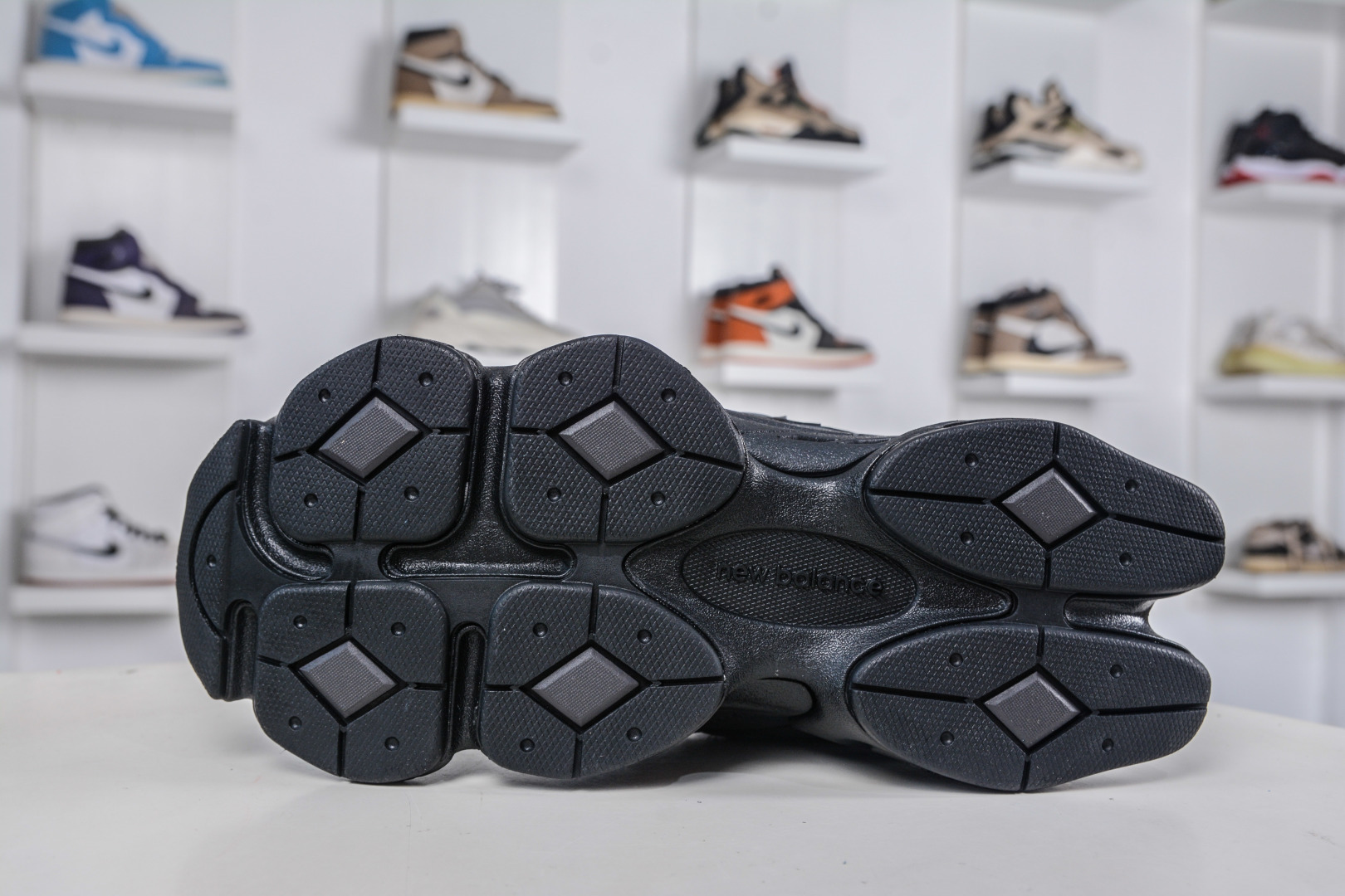 AY版纯原 New Balance NB9060系列 新百伦绒面革网布经典百搭防滑耐磨透气低帮生活休闲鞋 U9060ZGE