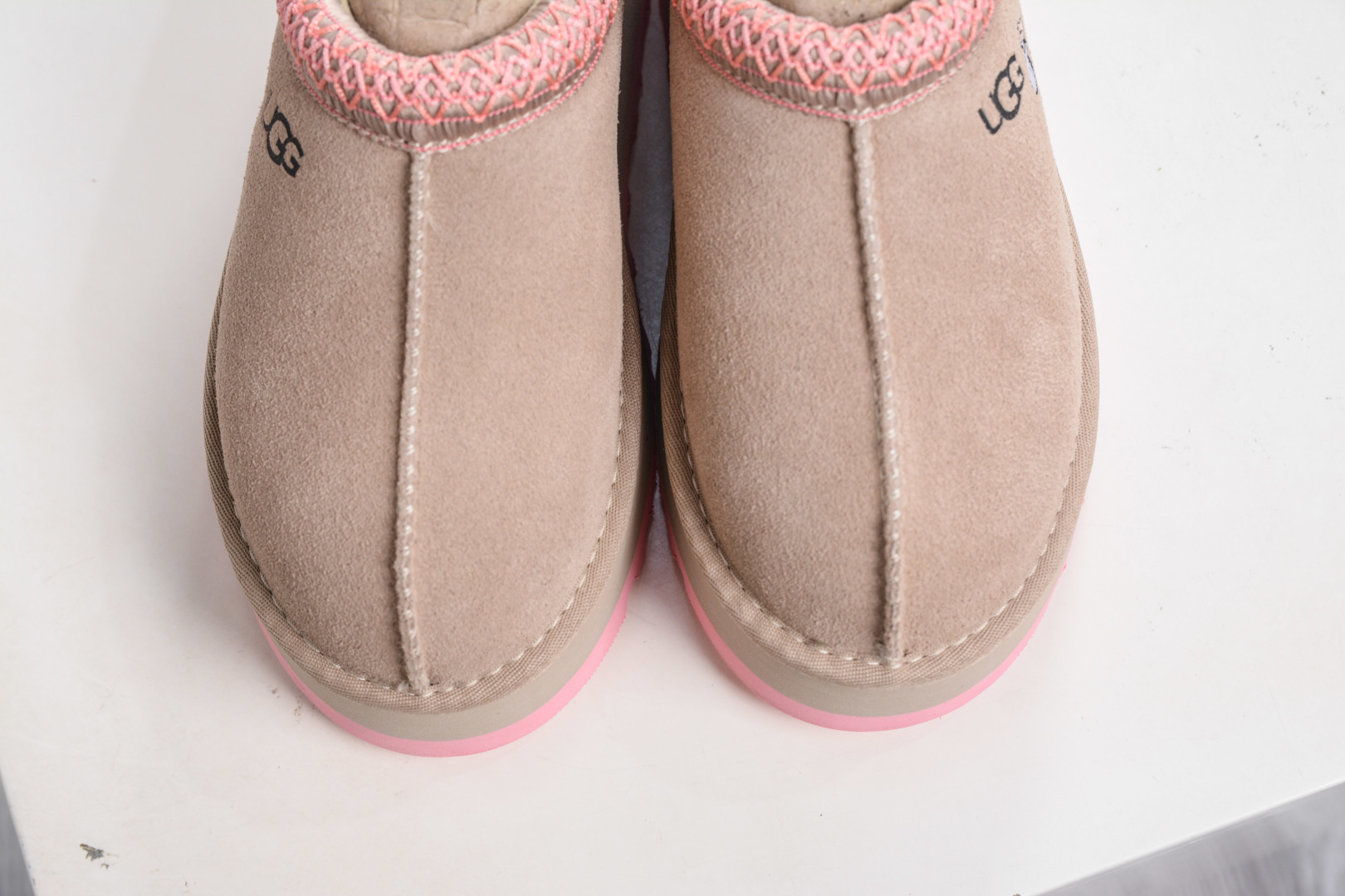 UGG TAZZ 舒适柔软时尚 耐磨增高保暖 民族风一脚蹬保暖雪地靴 1172130